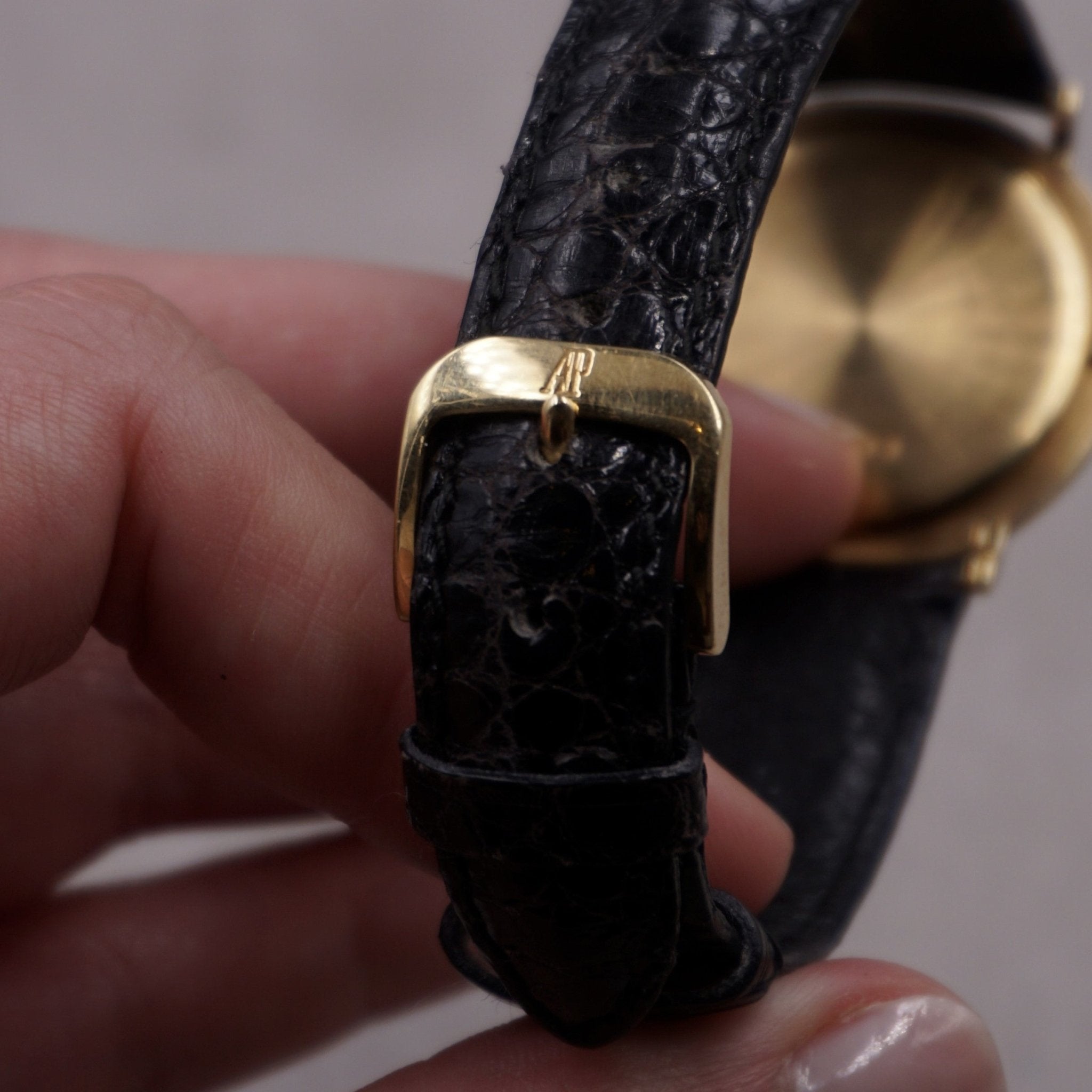 AUDEMARS PIGUET ULTRA PLATE OR - montre vintage - Contre - Temps Paris
