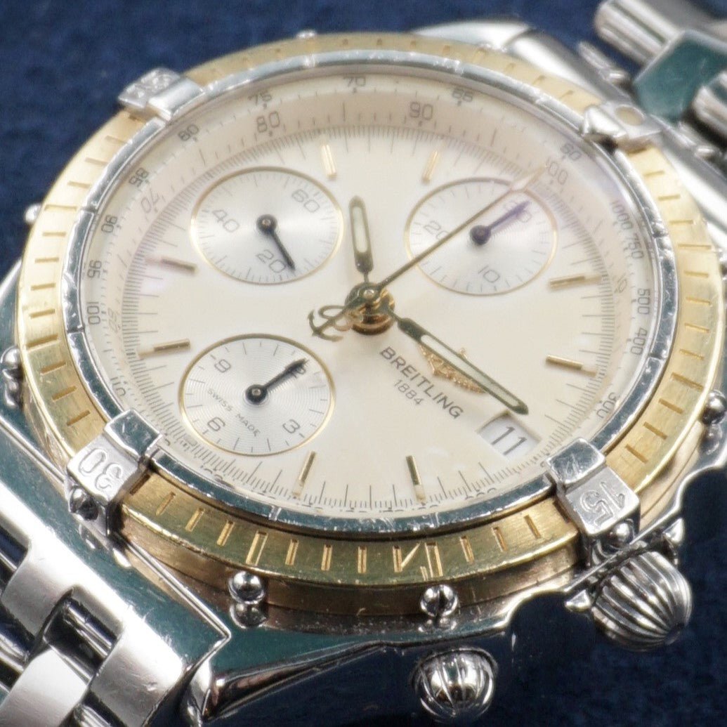 BREITLING CHRONOMAT CENTENNIAL 10th ANNIVERSARY - montre vintage - Contre - Temps Paris