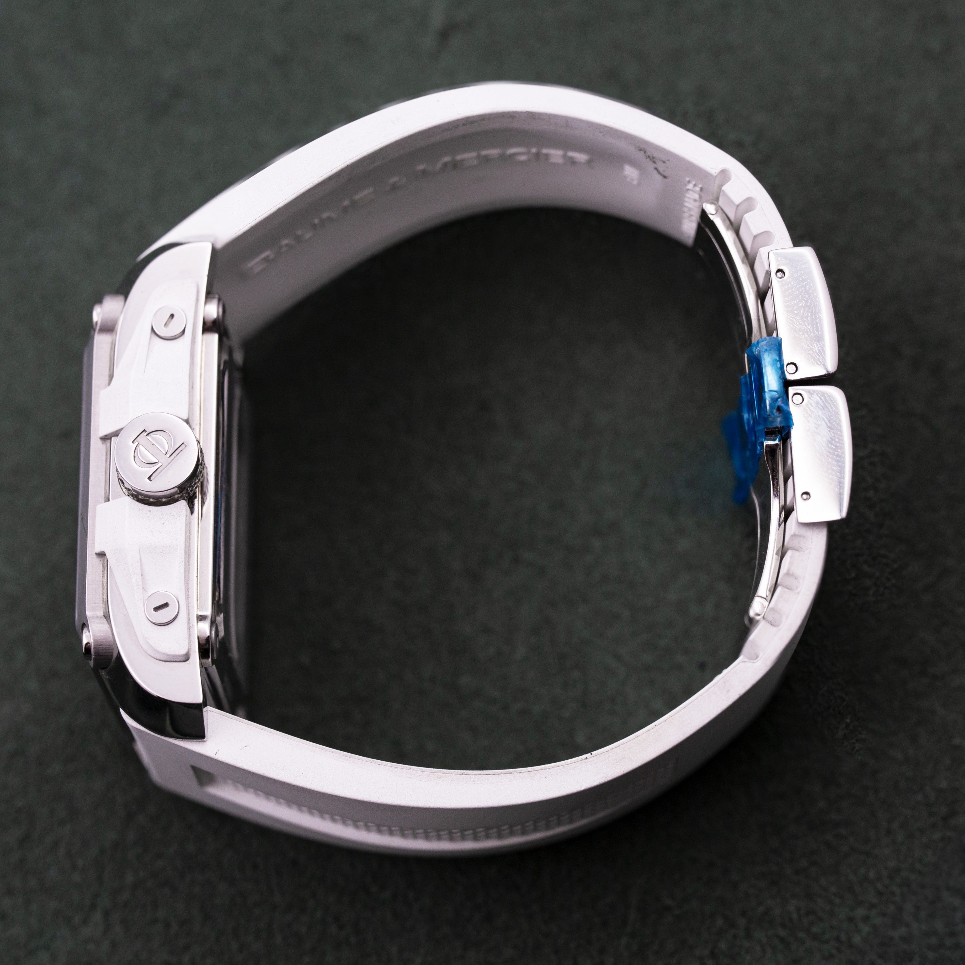 BAUME & MERCIER HAMPTON SQUARE DUAL TIME XXL