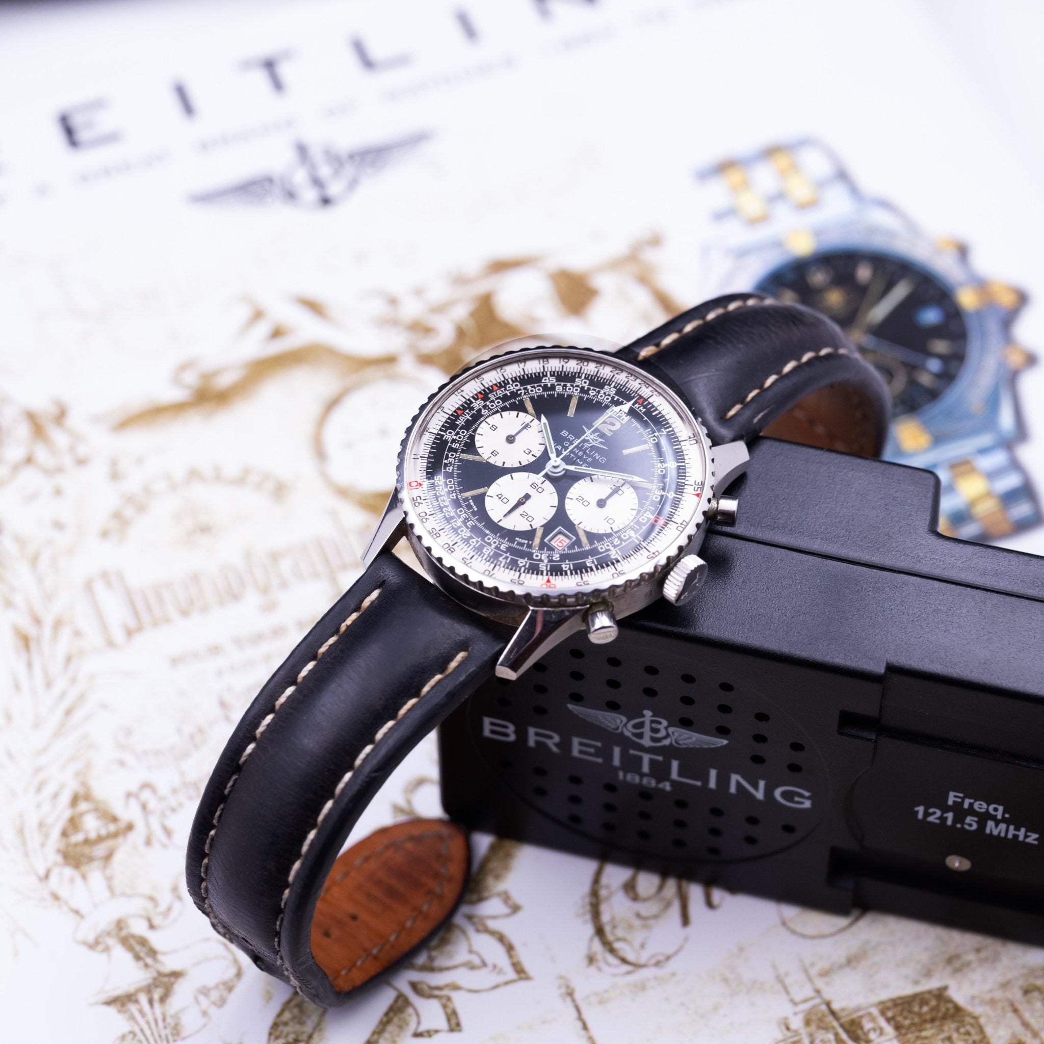 BREITLING OLD NAVITIMER REF 7806 - montre vintage - Contre - Temps Paris