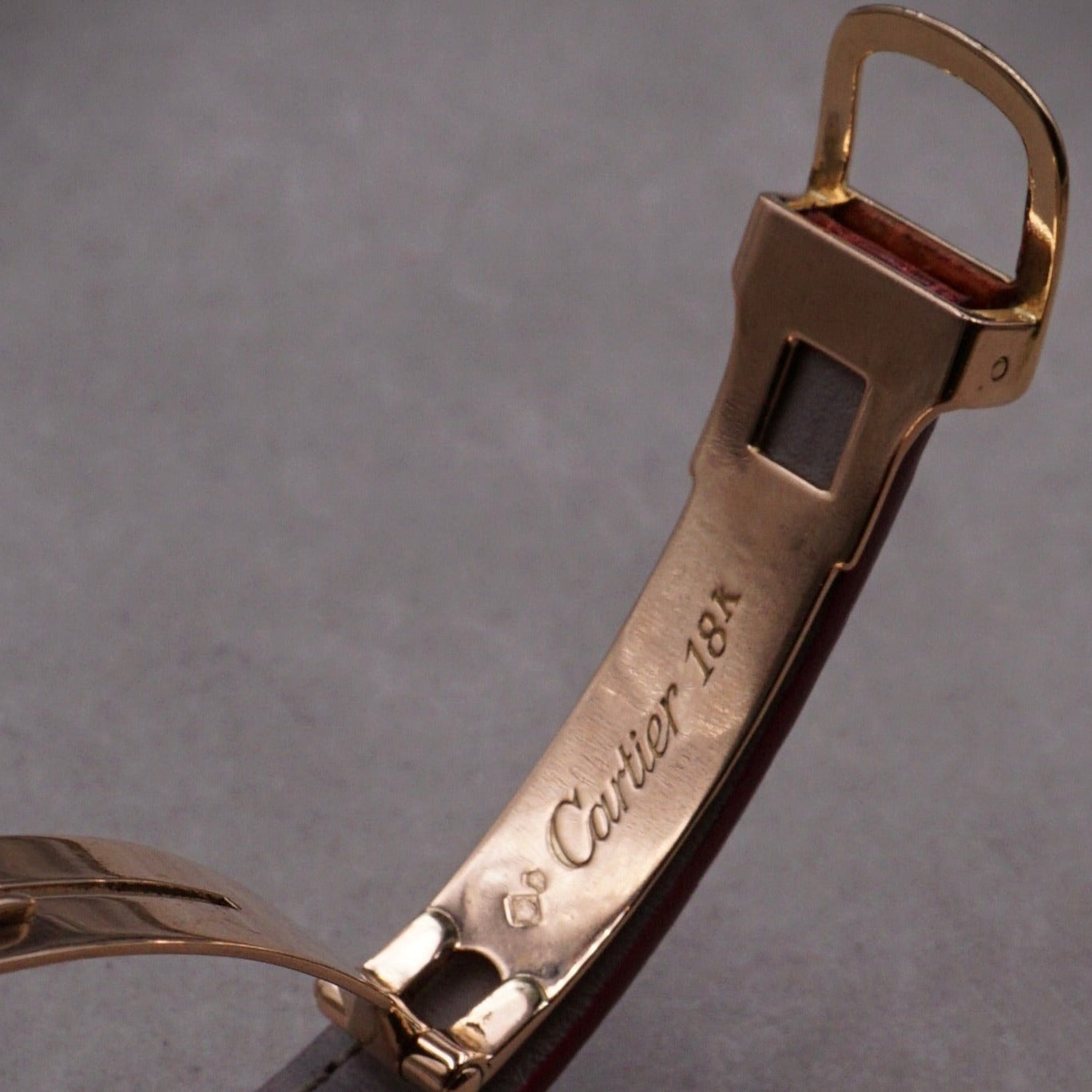 CARTIER BAIGNOIRE - DOUBLE GODRON - OR JAUNE