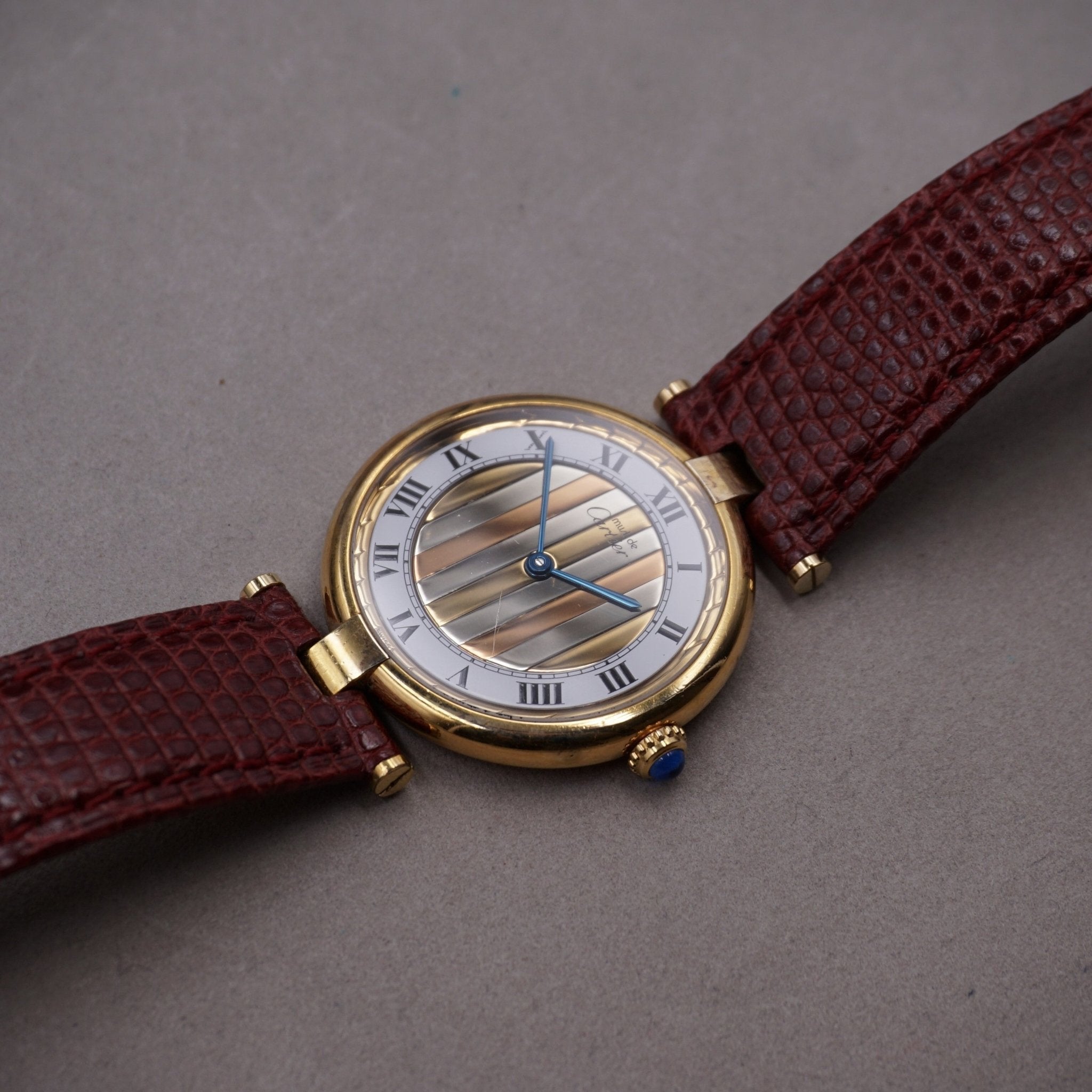 CARTIER MUST VENDOME TRINITY - montre vintage - Contre - Temps Paris
