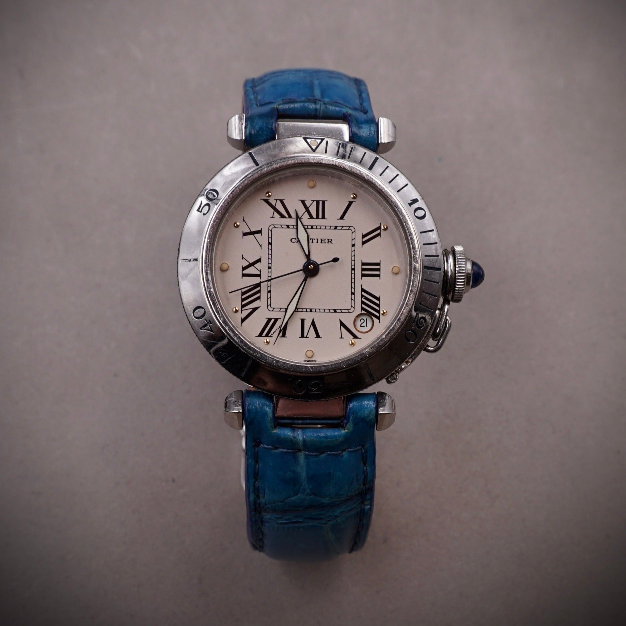 CARTIER PASHA STEEL 36 MM