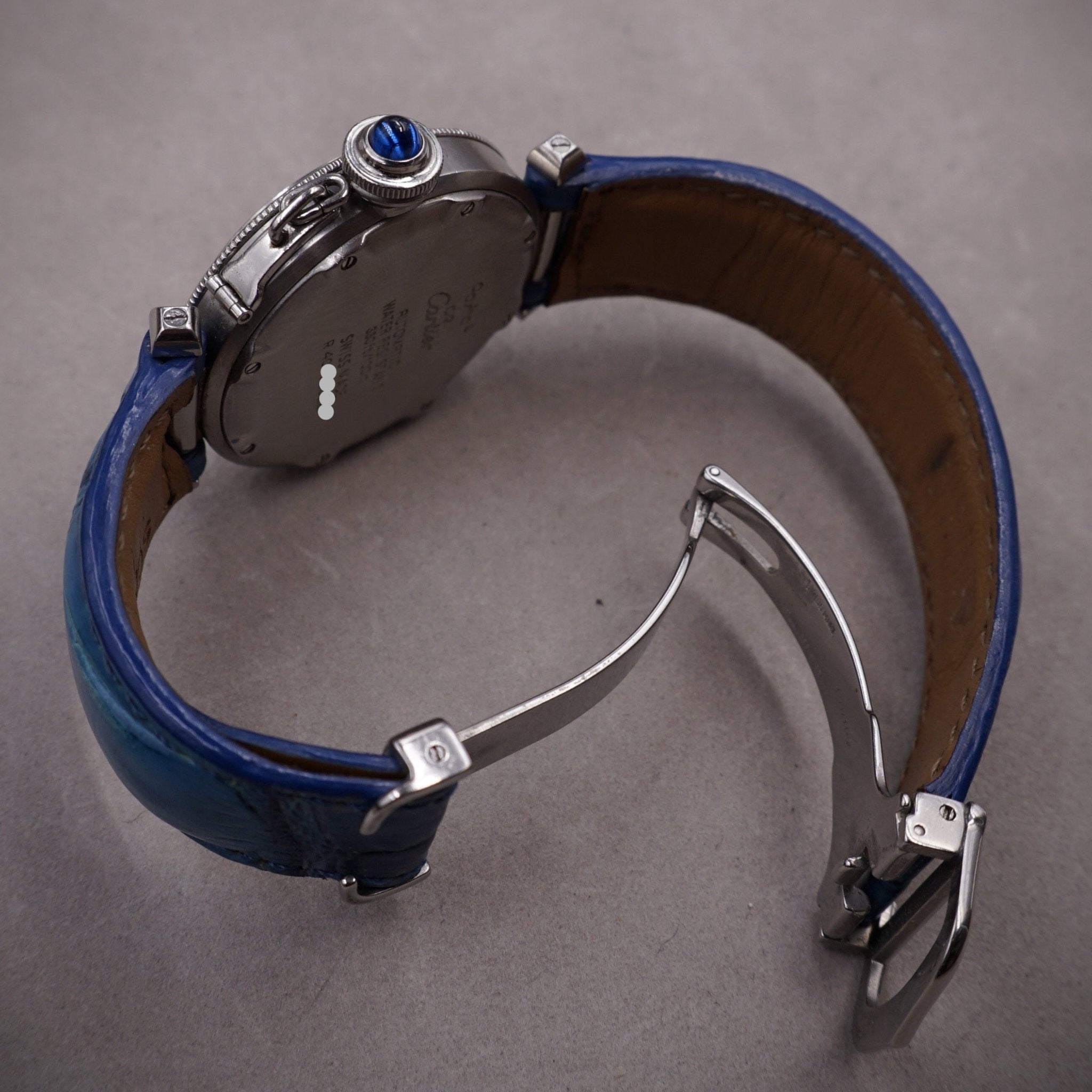 CARTIER PASHA ACIER 36 MM - montre vintage - Contre - Temps Paris