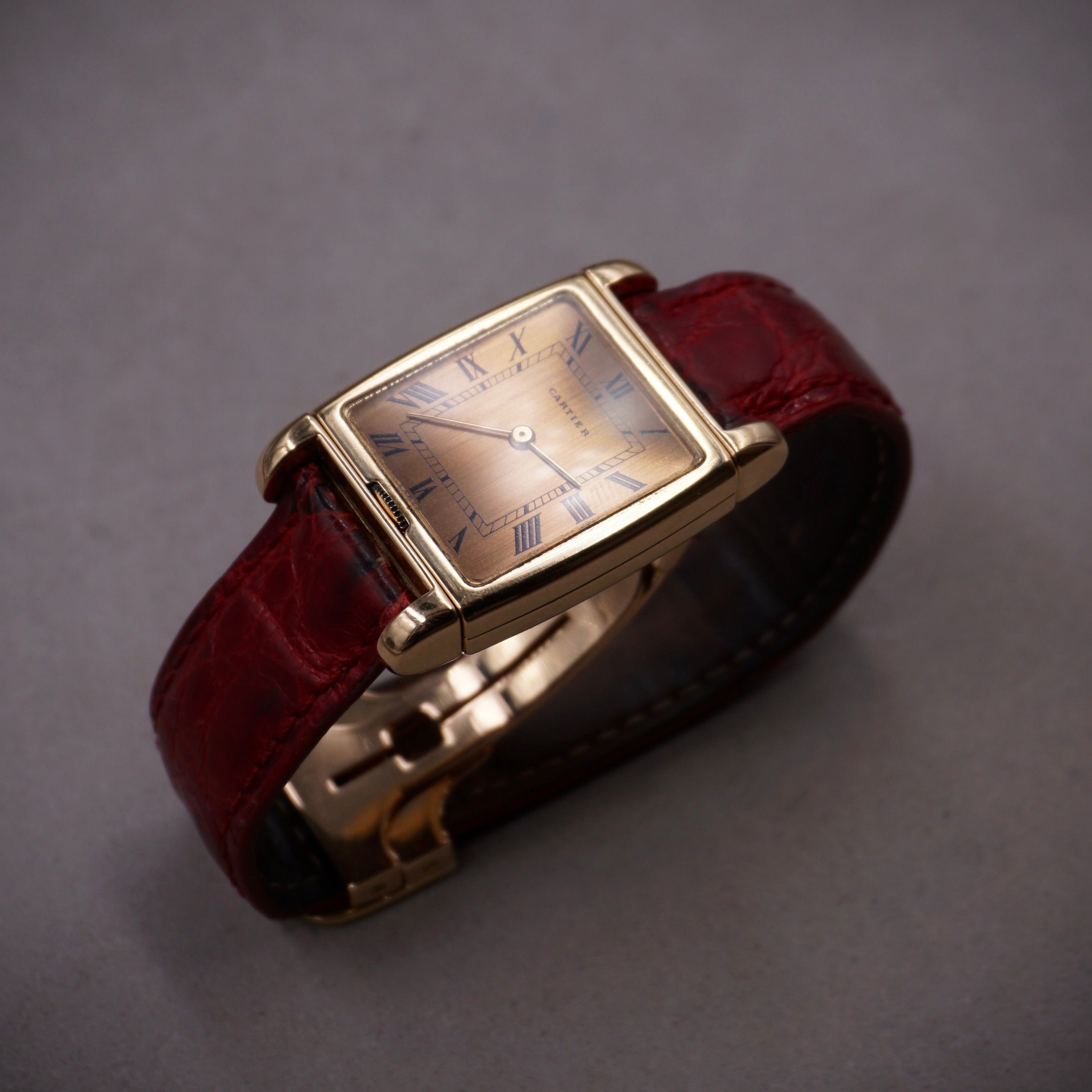 CARTIER TANK REVERSO DUAL TIME