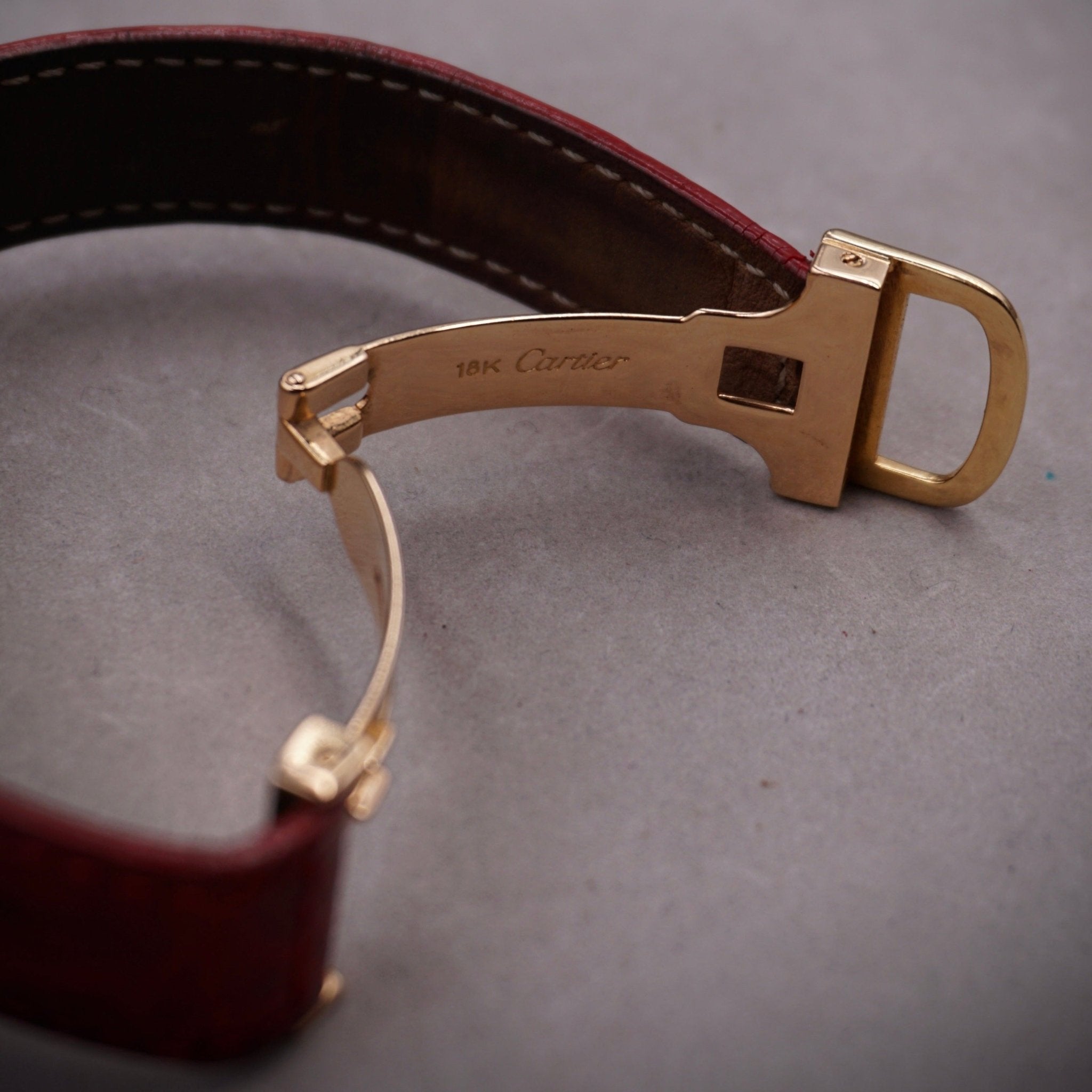 CARTIER TANK REVERSO DUAL TIME - montre vintage - Contre - Temps Paris