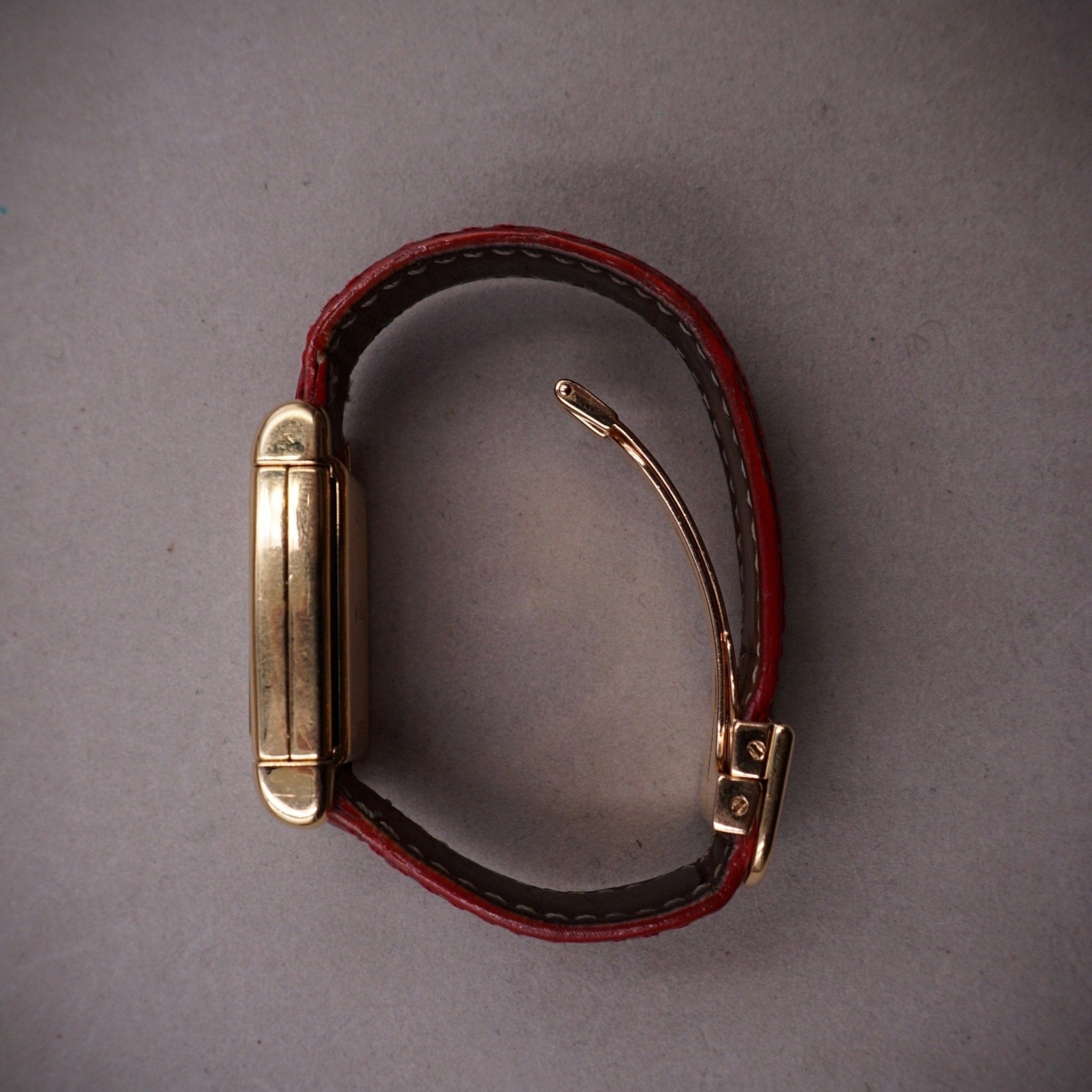 CARTIER TANK REVERSO DUAL TIME - montre vintage - Contre - Temps Paris