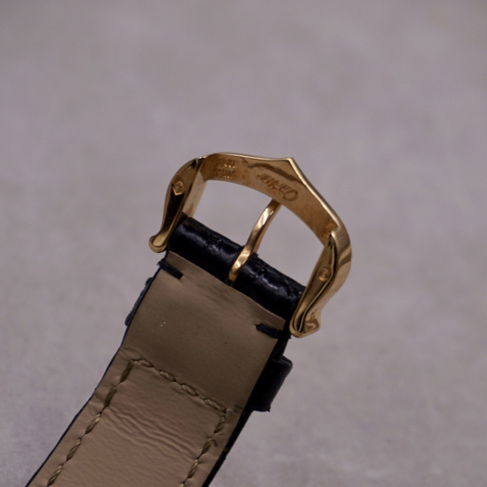 CARTIER RONDE SOLO LADY OR JAUNE - montre vintage - Contre - Temps Paris