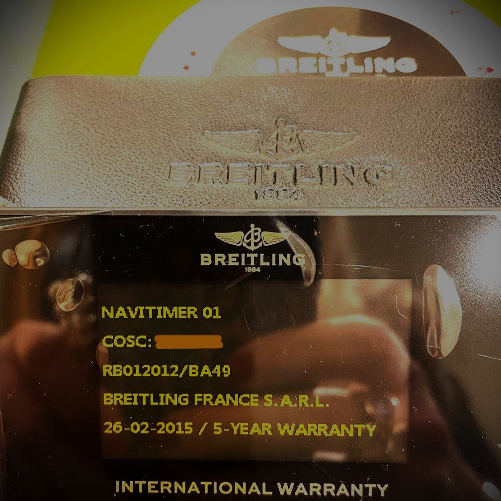 BREITLING NAVITIMER CHRONOGRAPH ROSE GOLD