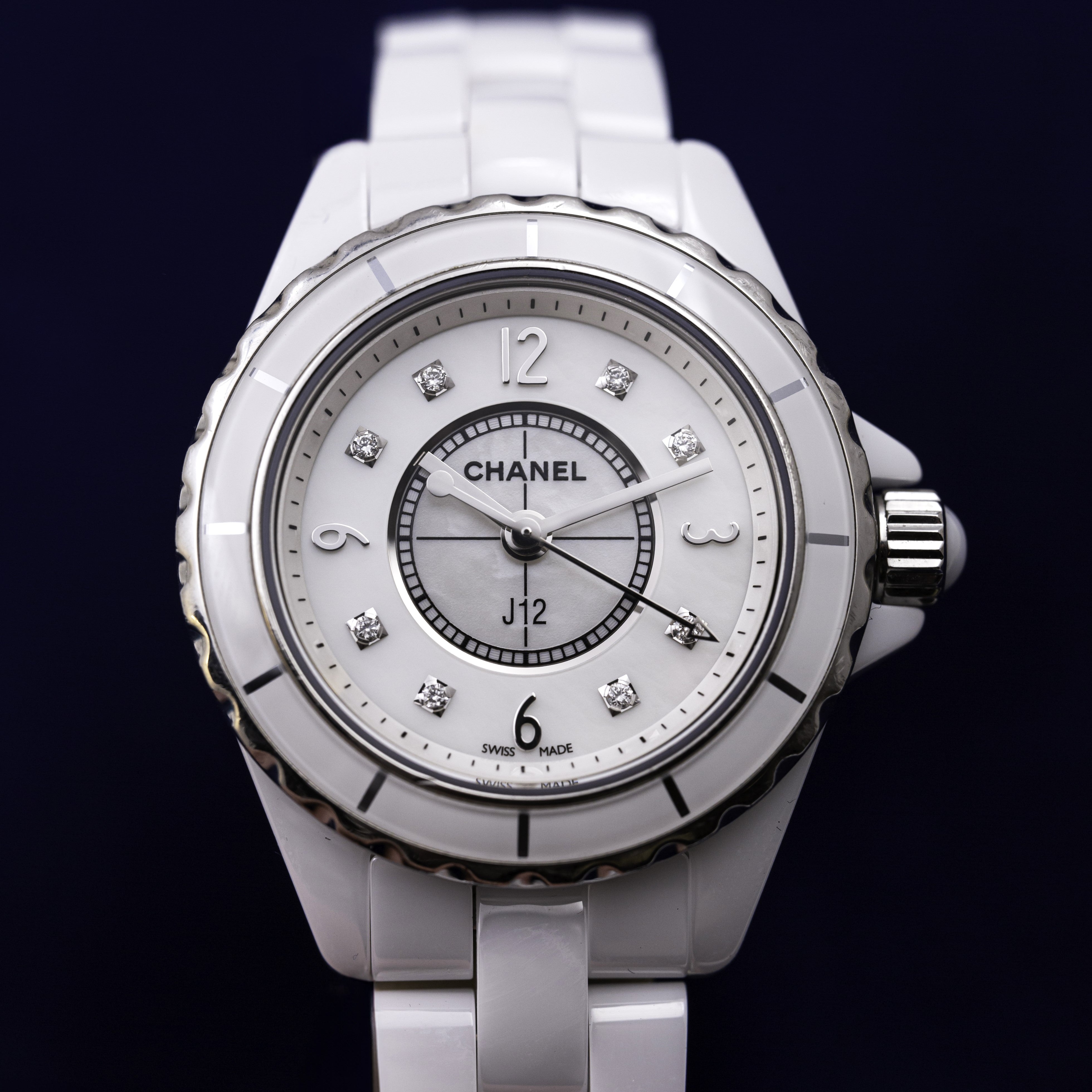 CHANEL J12 BLANCHE FEMME