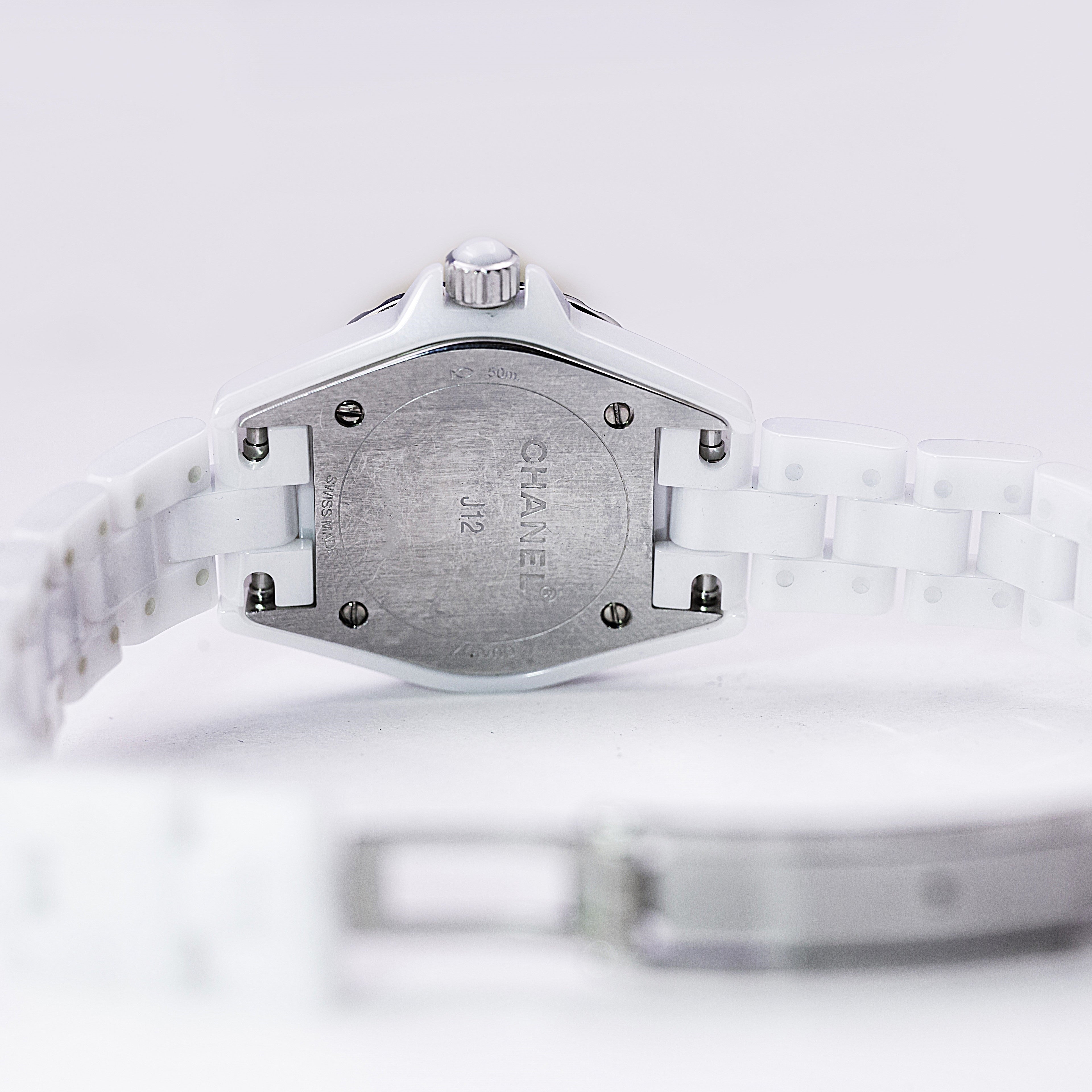 CHANEL J12 BLANCHE FEMME