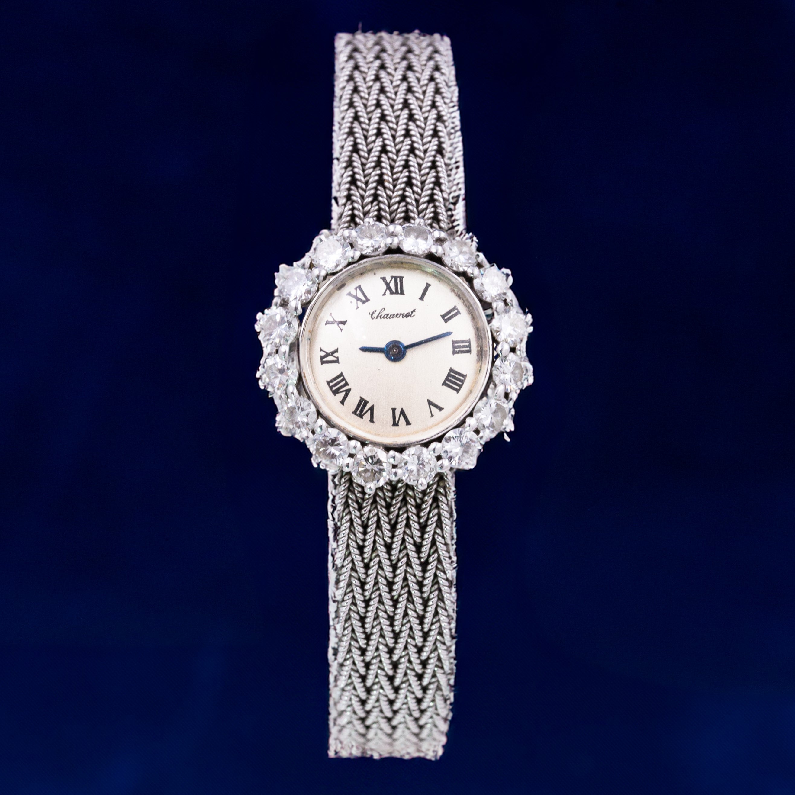MONTRE-BIJOU CHAUMET/VACHERON CONSTANTIN OR BLANC