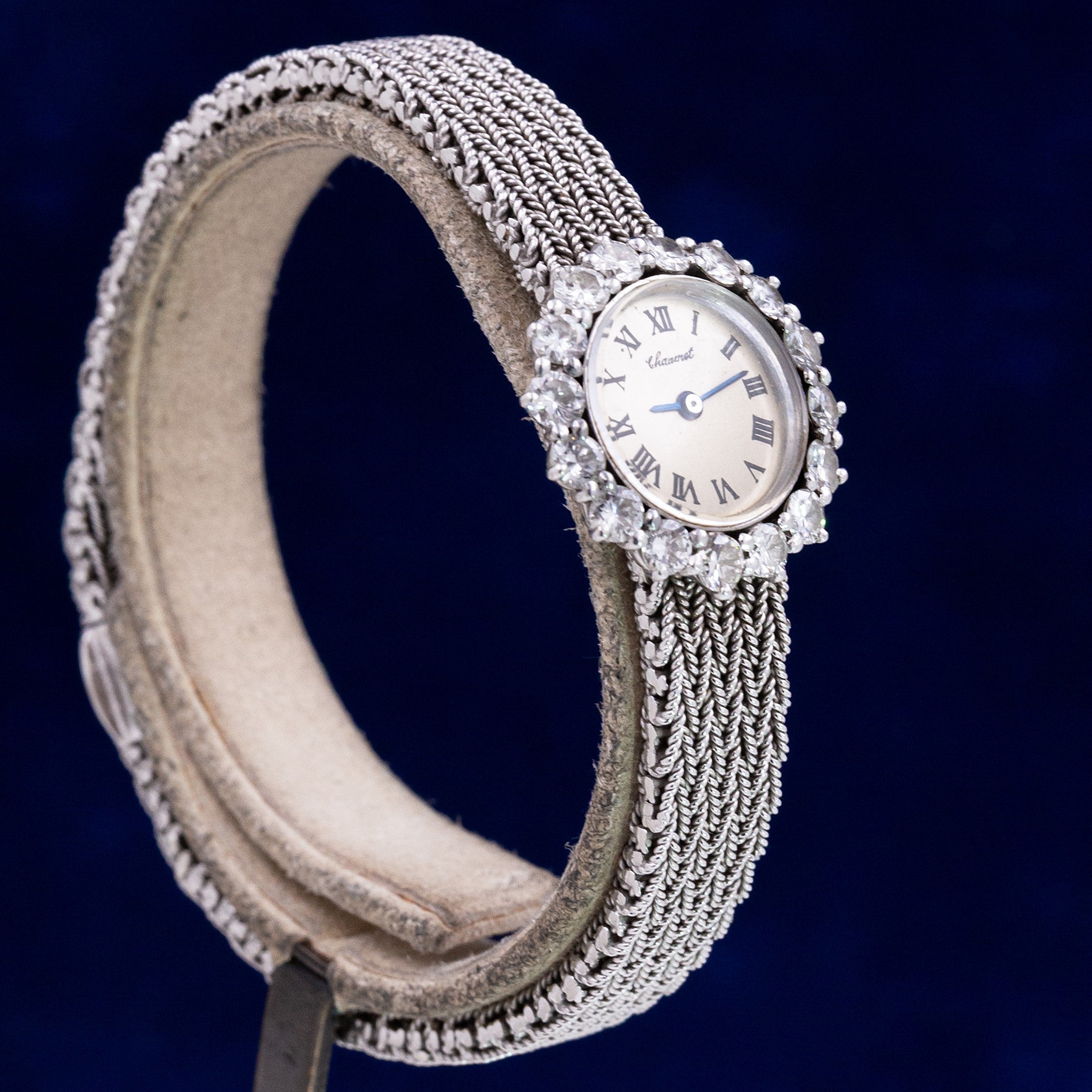 MONTRE-BIJOU CHAUMET/VACHERON CONSTANTIN OR BLANC