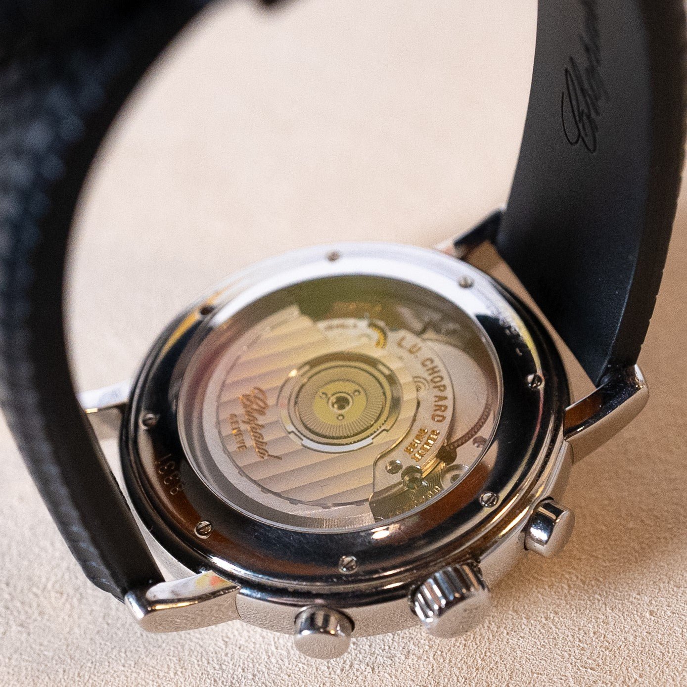 CHOPARD MILLE MIGLIA CHRONOGRAPHE - montre vintage - Contre - Temps Paris