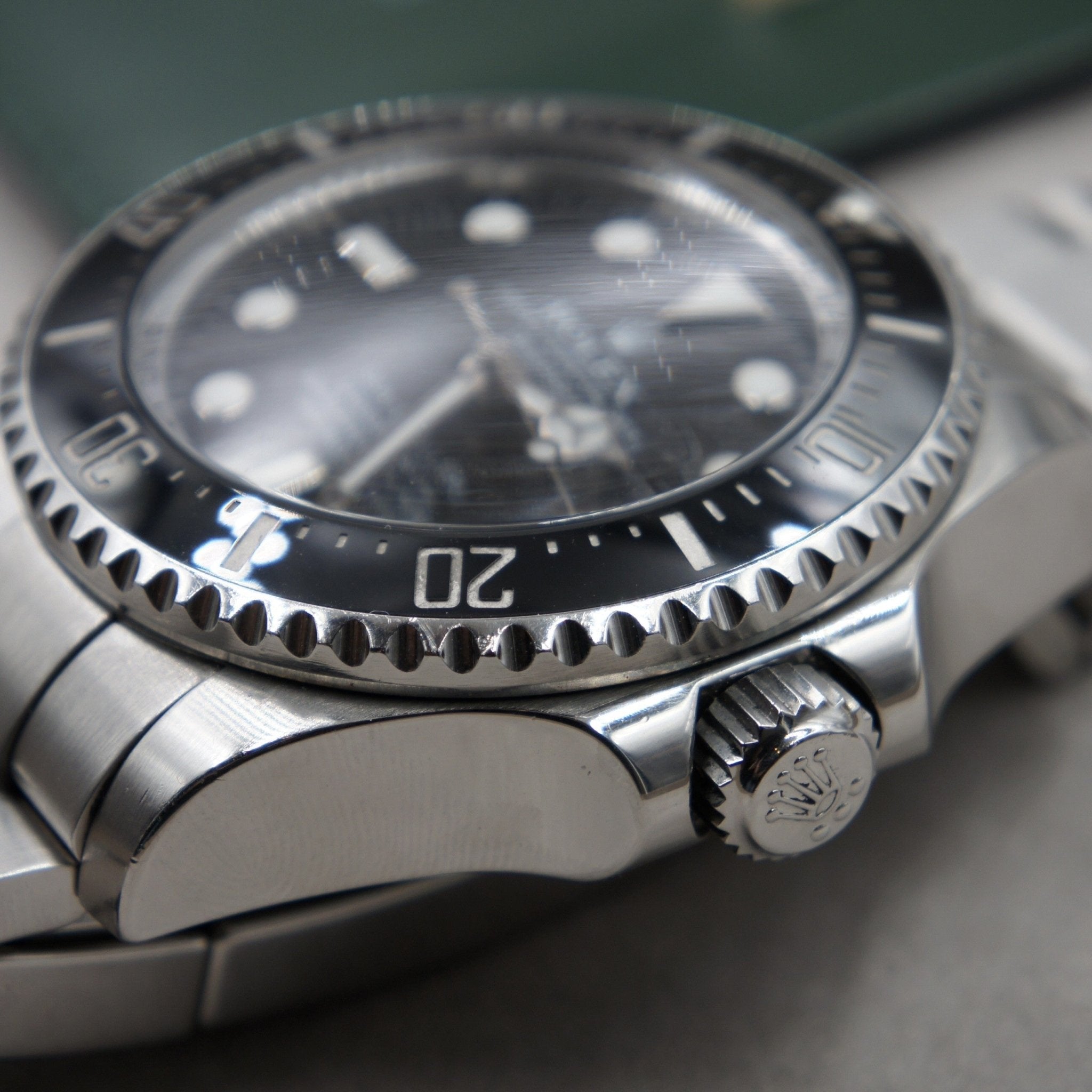 ROLEX SEA - DWELLER "DEEPSEA" ACIER - montre vintage - Contre - Temps Paris