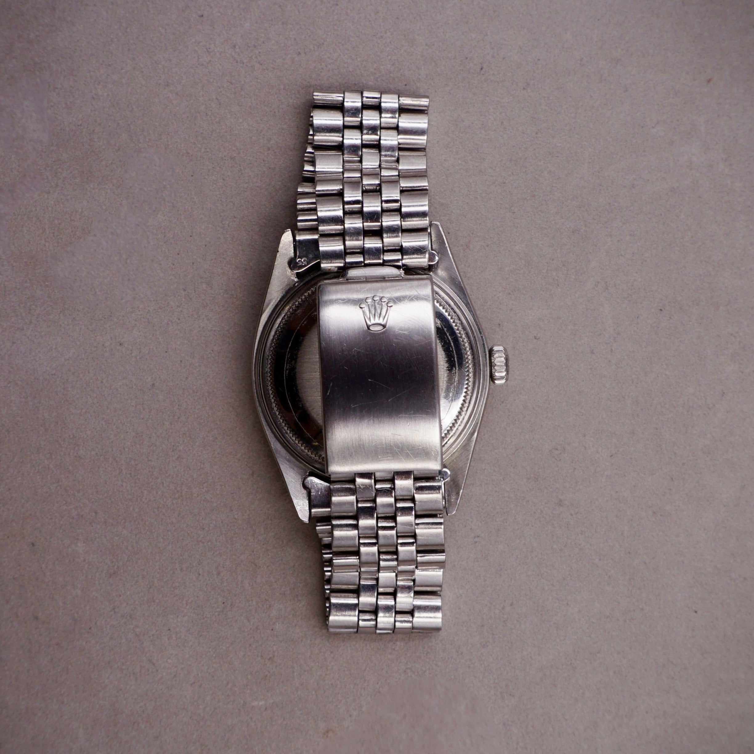 ROLEX OYSTER PERPETUAL DATEJUST WHITE GOLD BEZEL