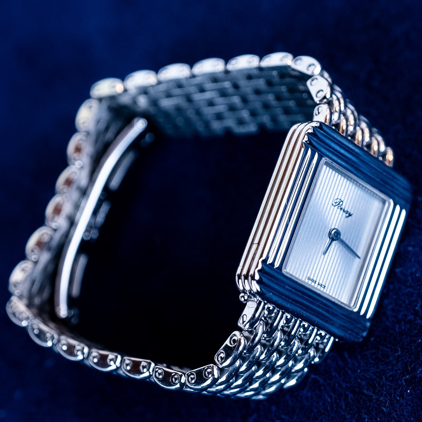 POIRAY MA PREMIERE RECTANGULAIRE - montre vintage - Contre - Temps Paris