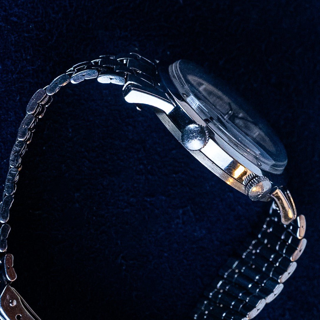 JAEGER - LECOULTRE MEMOVOX AUTOMATIQUE DATE - montre vintage - Contre - Temps Paris