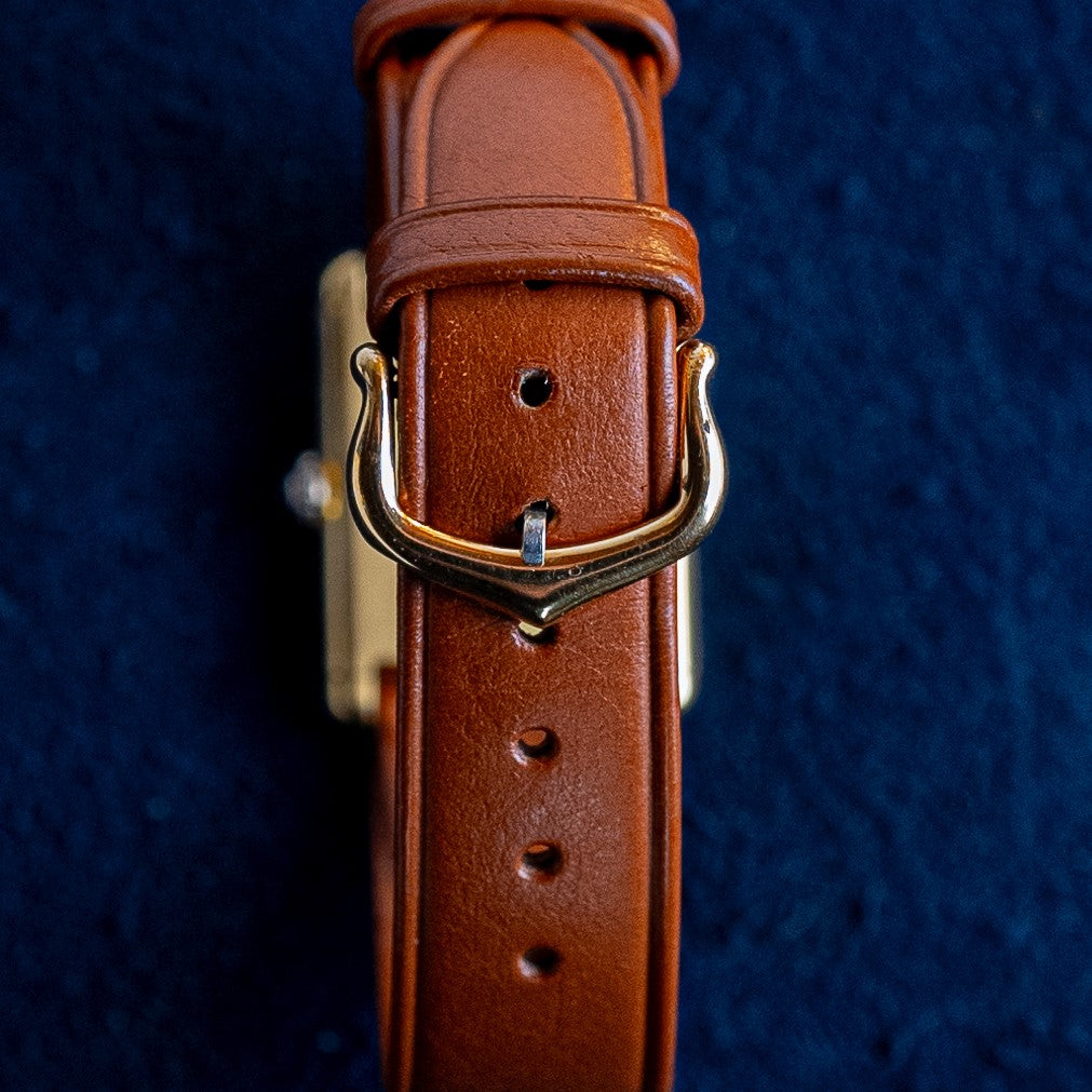 CARTIER TANK MUST HOMME CADRAN MARRON