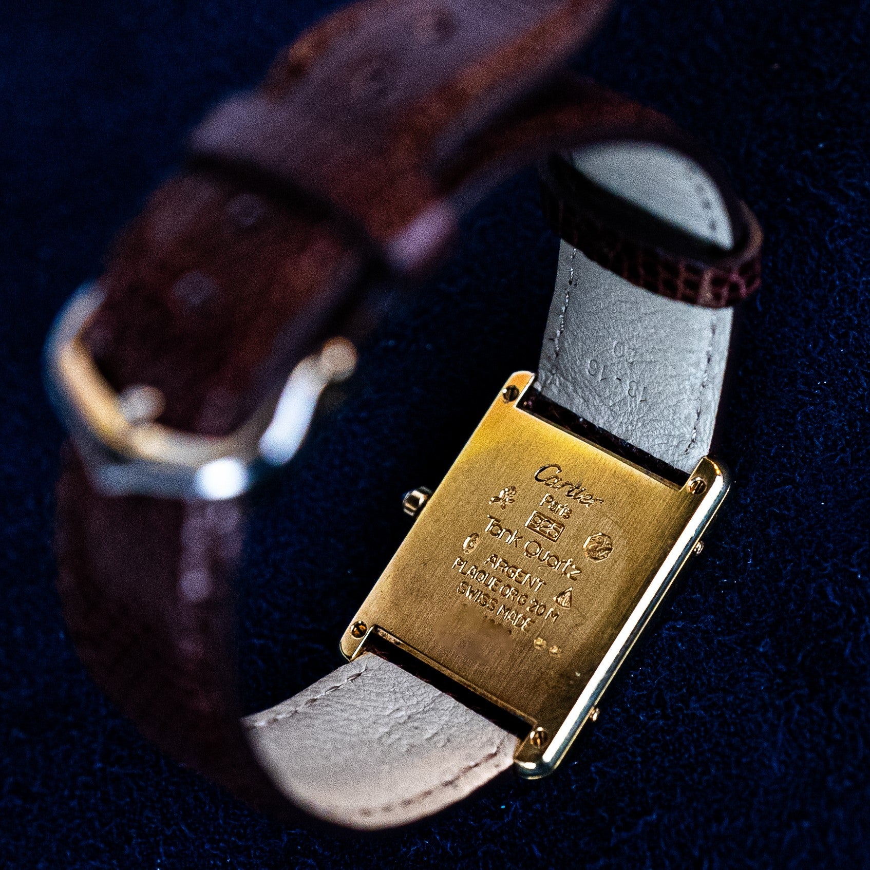 CARTIER TANK MUST MEN WHITE DIAL