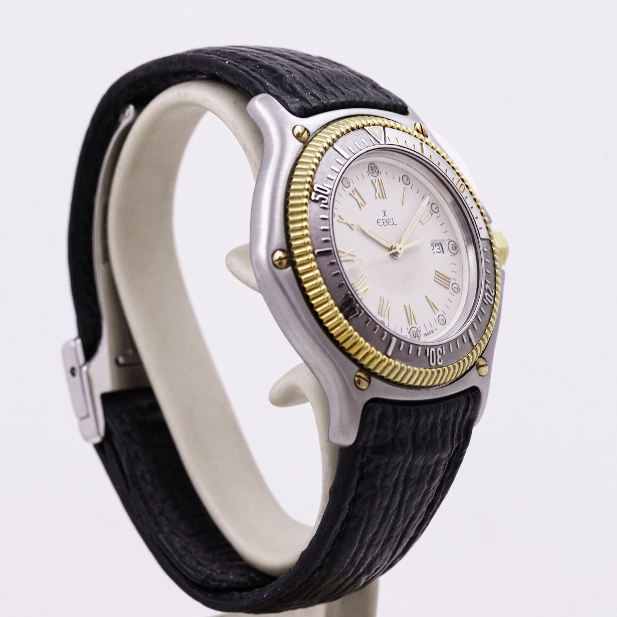 EBEL DISCOVERY DIVER BICOLORE - montre vintage - Contre - Temps Paris