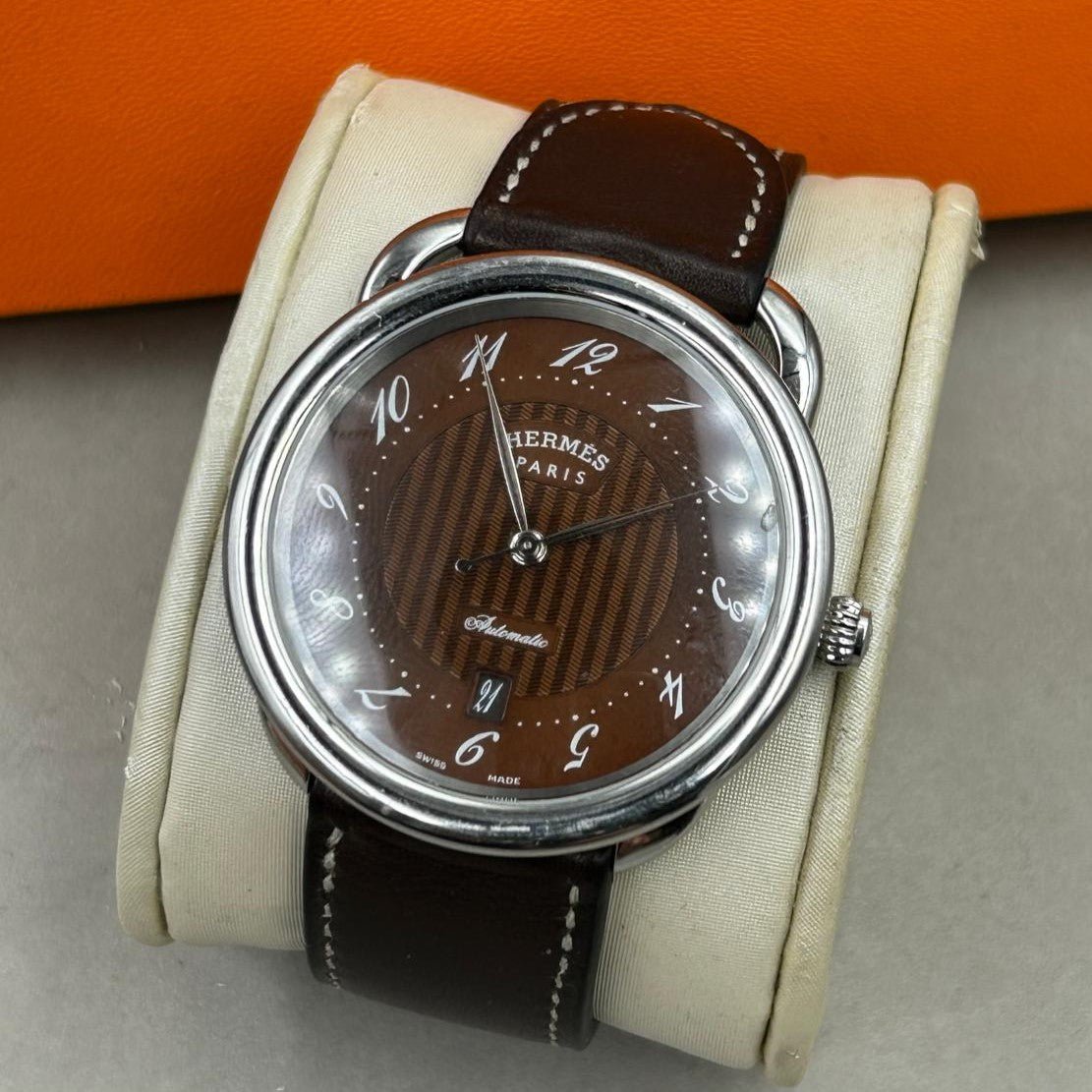 HERMES "ARCEAU" GRAND MODELE - montre vintage - Contre - Temps Paris