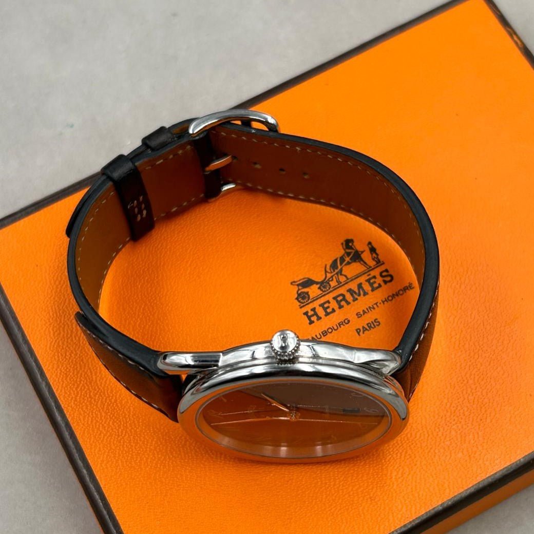 HERMES "ARCEAU" GRAND MODELE - montre vintage - Contre - Temps Paris