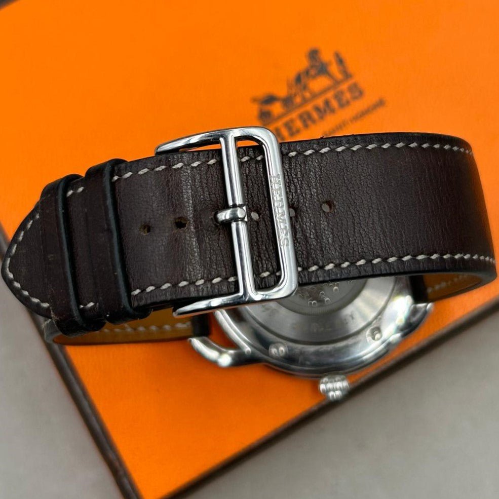 HERMES "ARCEAU" GRAND MODELE - montre vintage - Contre - Temps Paris