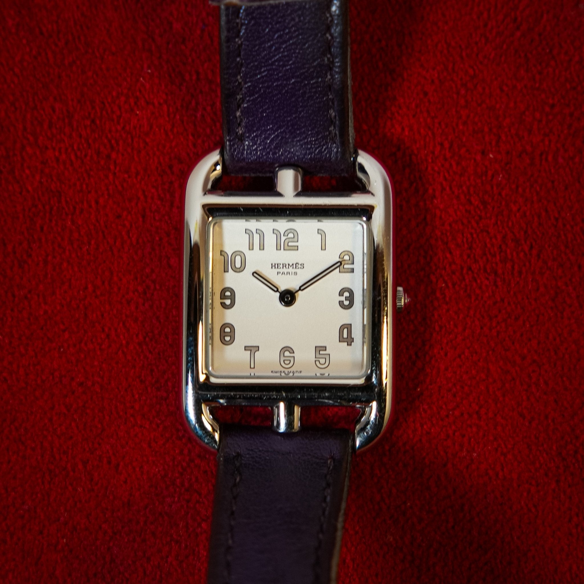 HERMES CAPE COD FEMME ACIER - montre vintage - Contre - Temps Paris