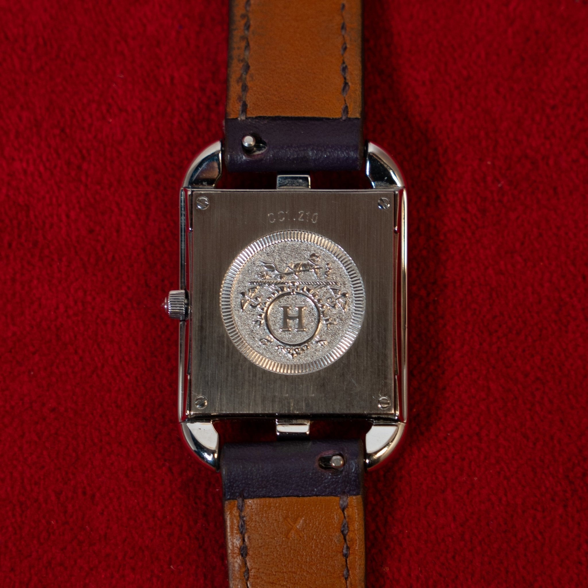 HERMES CAPE COD FEMME ACIER - montre vintage - Contre - Temps Paris