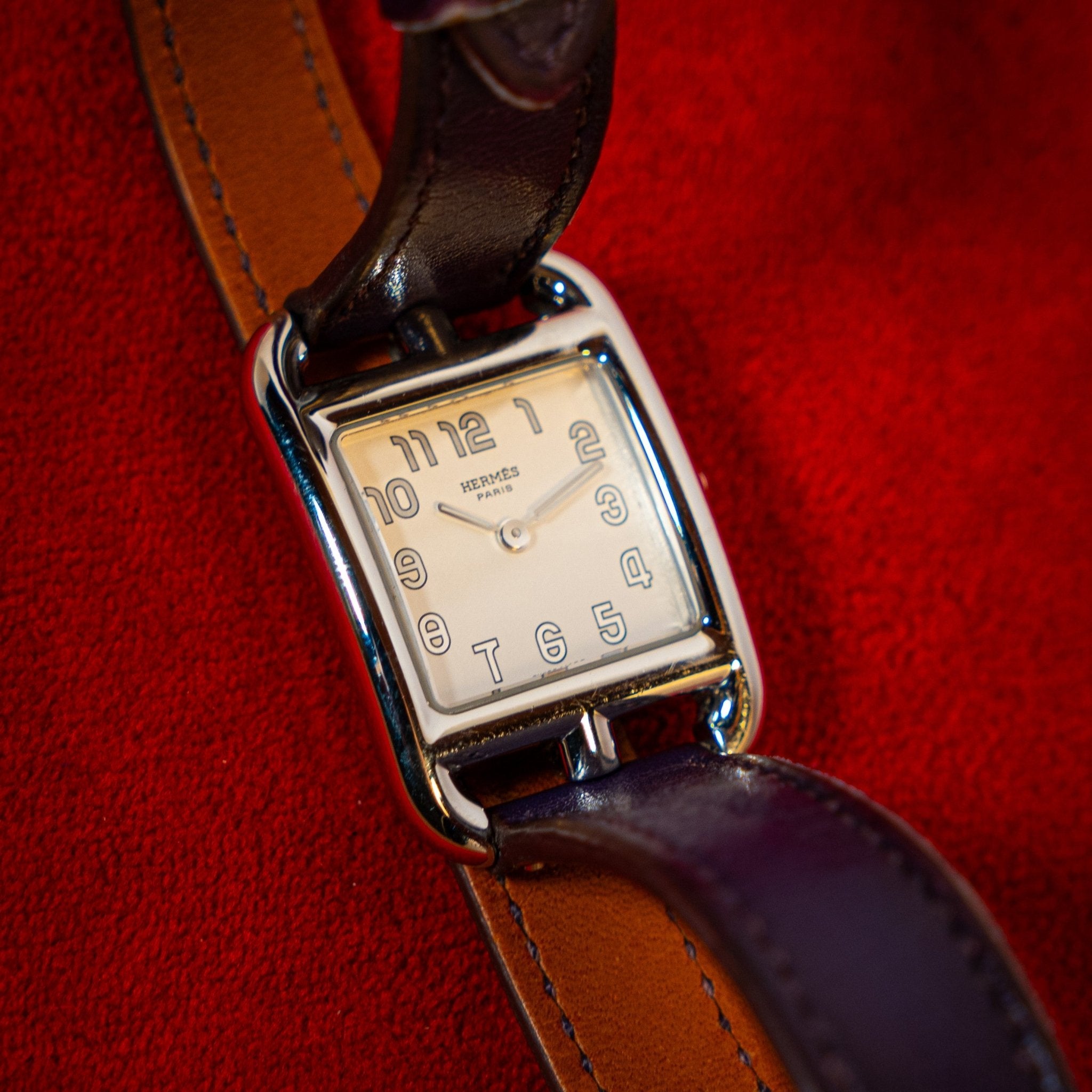 HERMES CAPE COD FEMME ACIER - montre vintage - Contre - Temps Paris