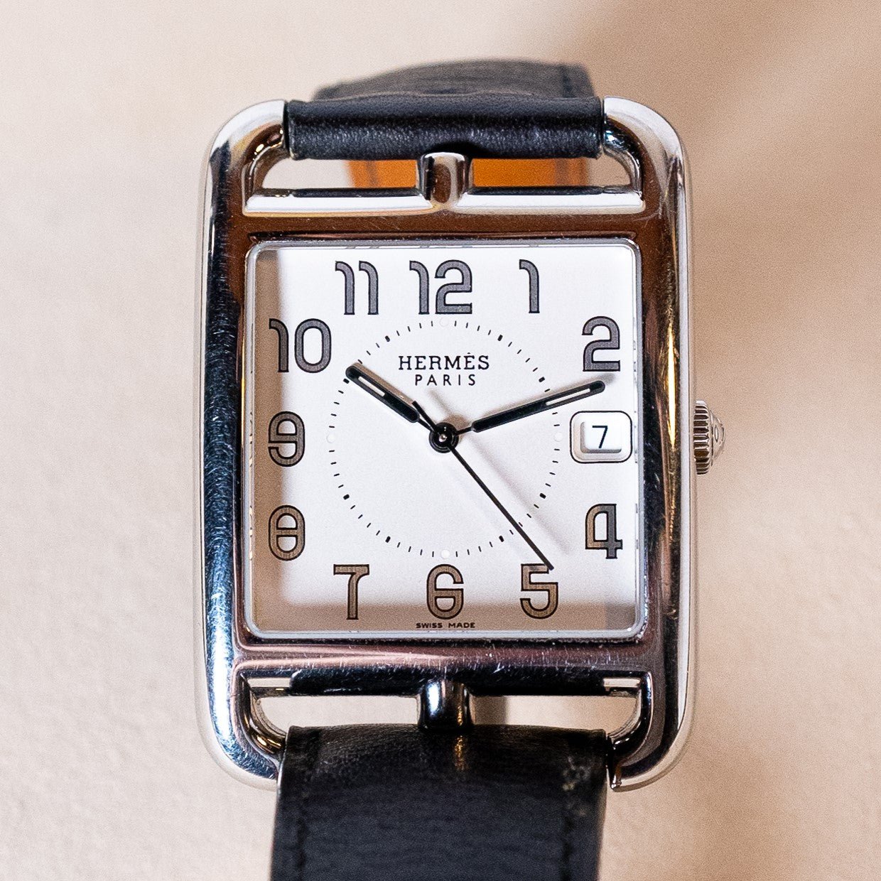 HERMES CAPE COD HOMME - montre vintage - Contre - Temps Paris