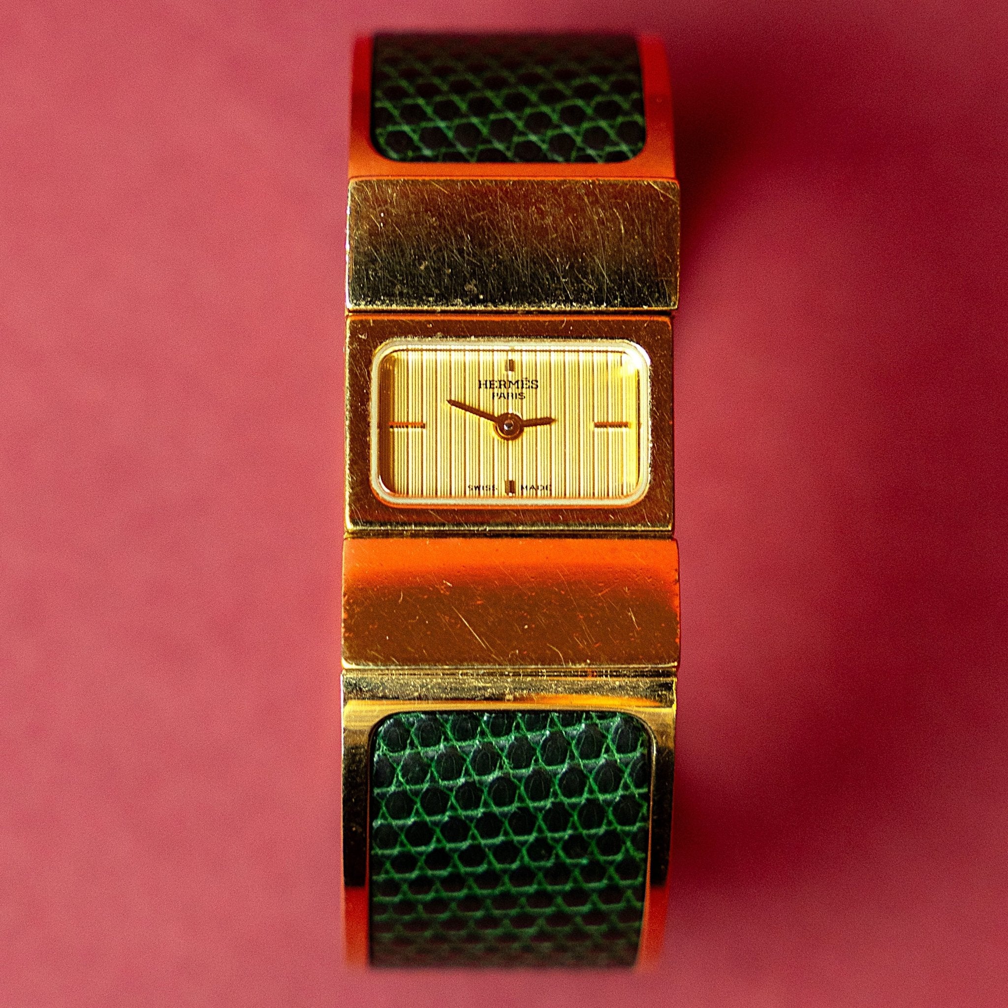 HERMES LOQUET - montre vintage - Contre - Temps Paris
