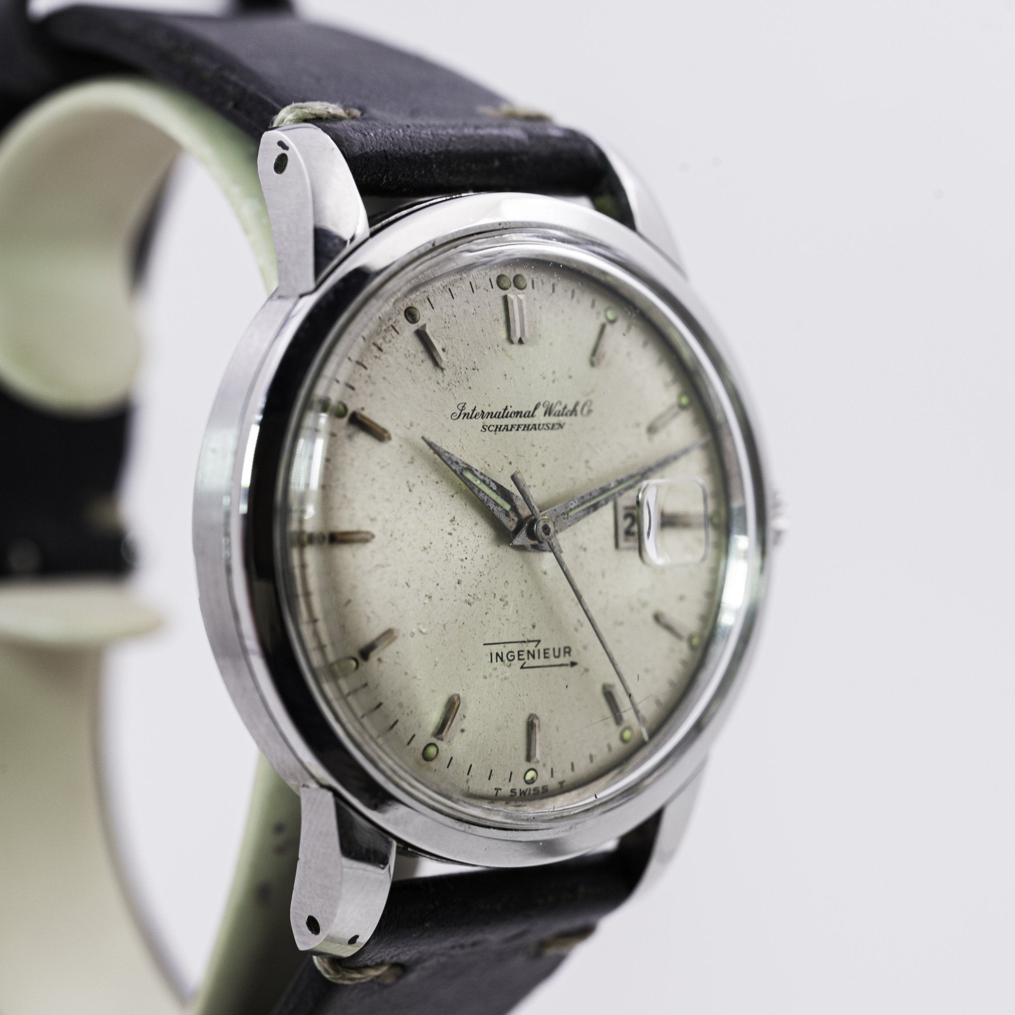 IWC SCHAFFHAUSEN INGENIEUR - montre vintage - Contre - Temps Paris