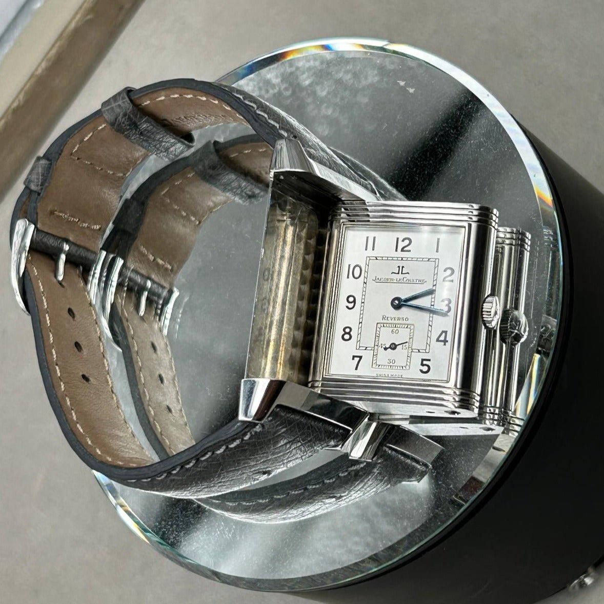 JAEGER - LECOULTRE REVERSO MONOFACE GRANDE - montre vintage - Contre - Temps Paris