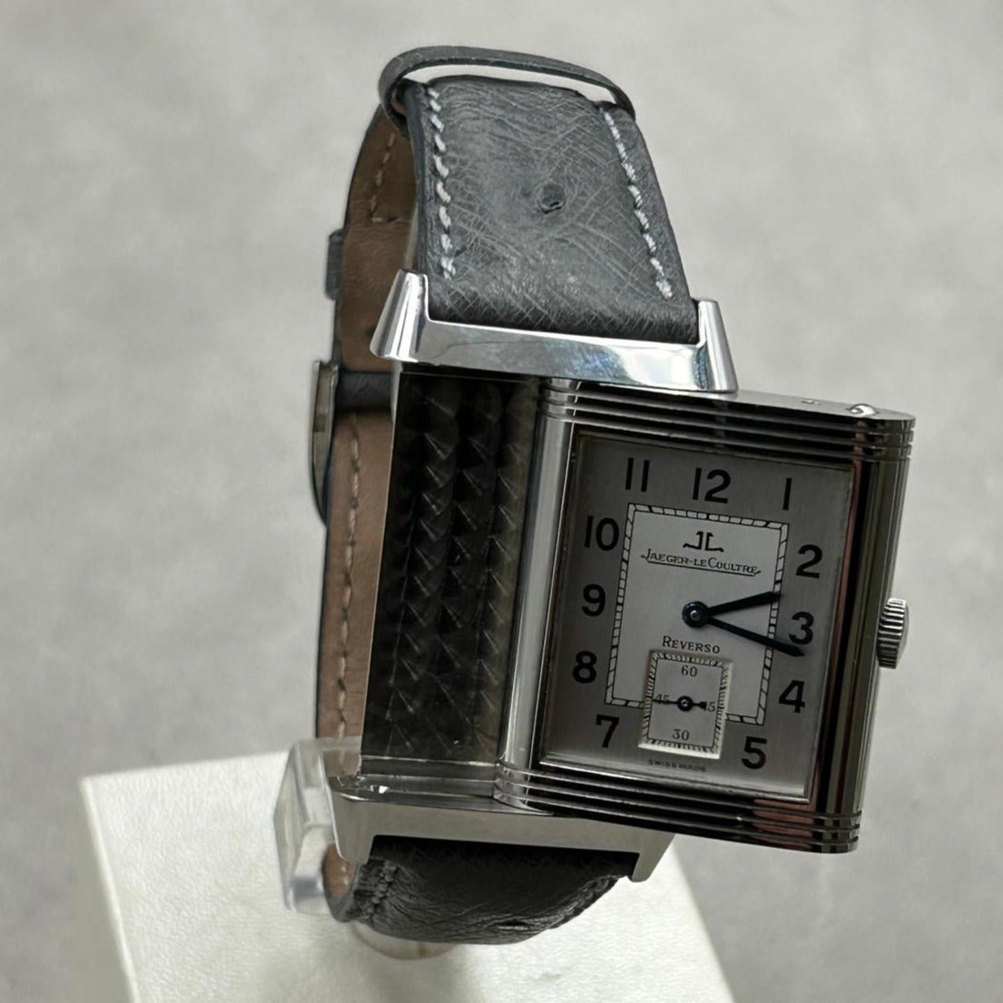 JAEGER - LECOULTRE REVERSO MONOFACE GRANDE - montre vintage - Contre - Temps Paris