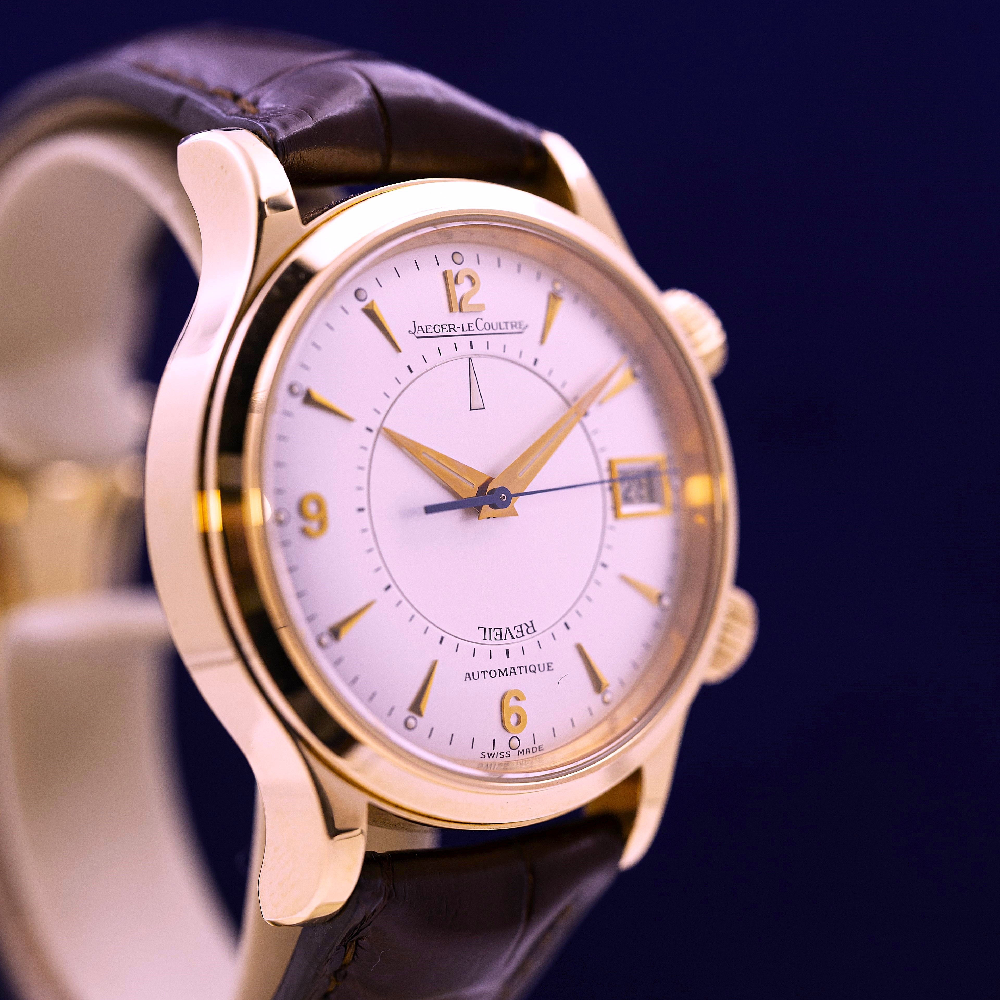 JAEGER-LECOULTRE MEMOVOX REVEIL ROSE GOLD