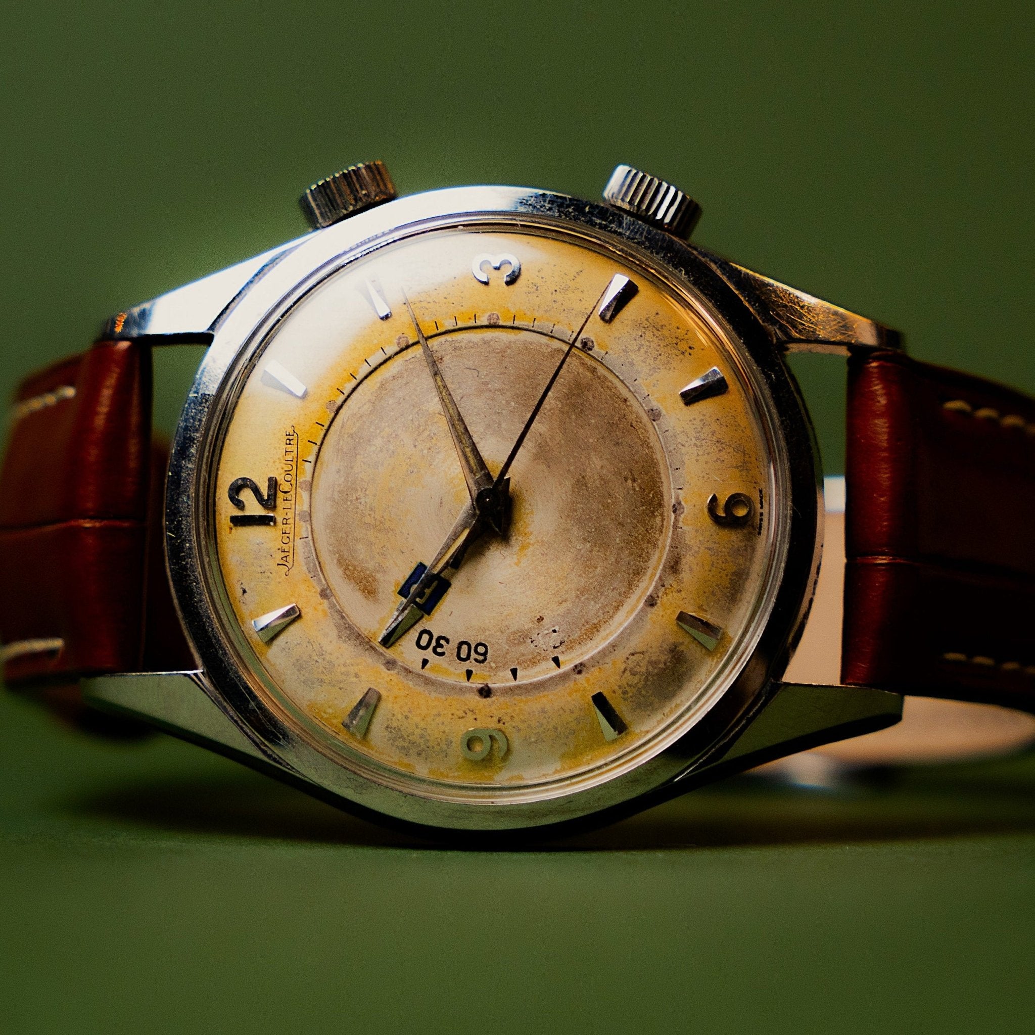 JAEGER - LECOULTRE MEMOVOX PARKING - montre vintage - Contre - Temps Paris