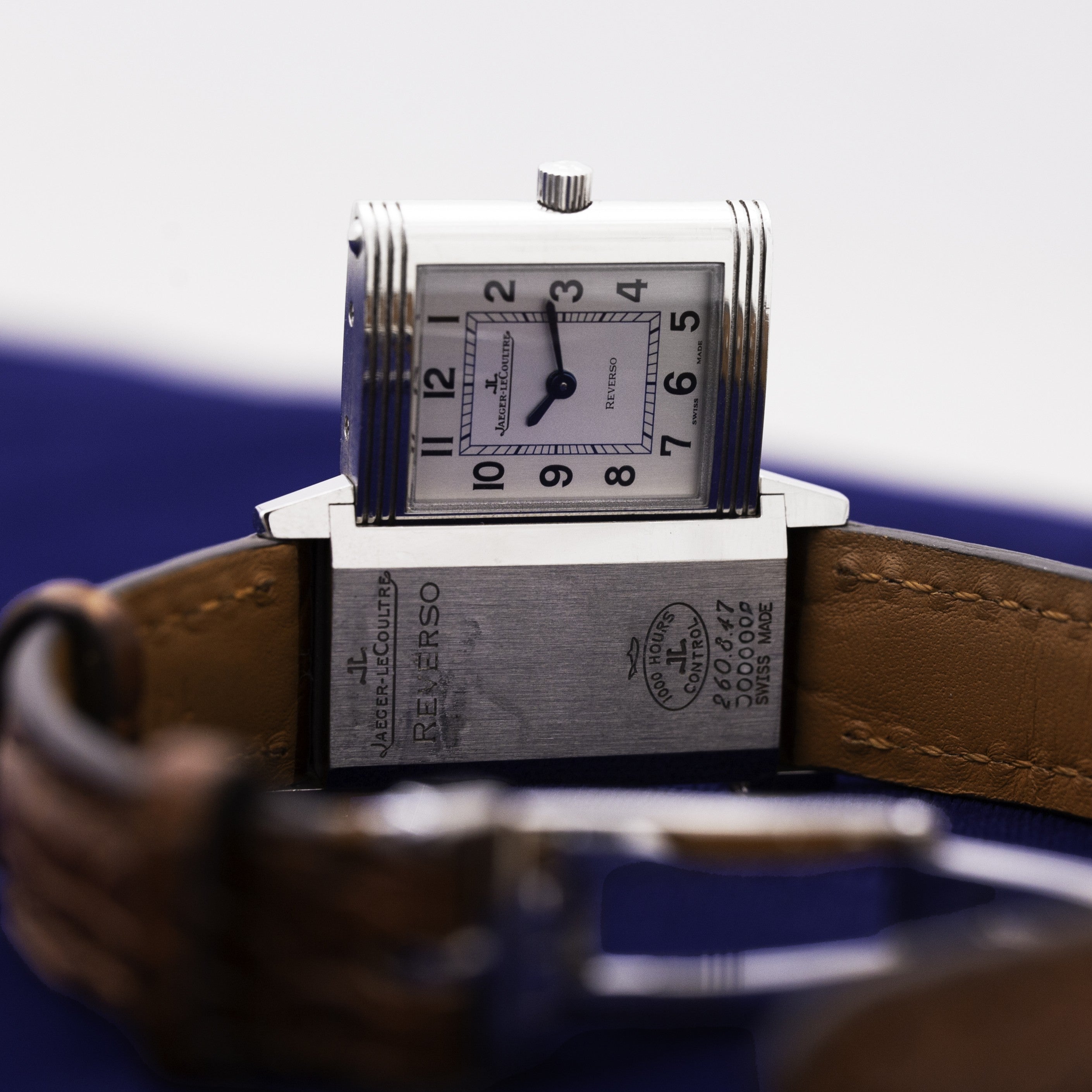 JAEGER-LECOULTRE REVERSO LADY MONO-FACE STEEL
