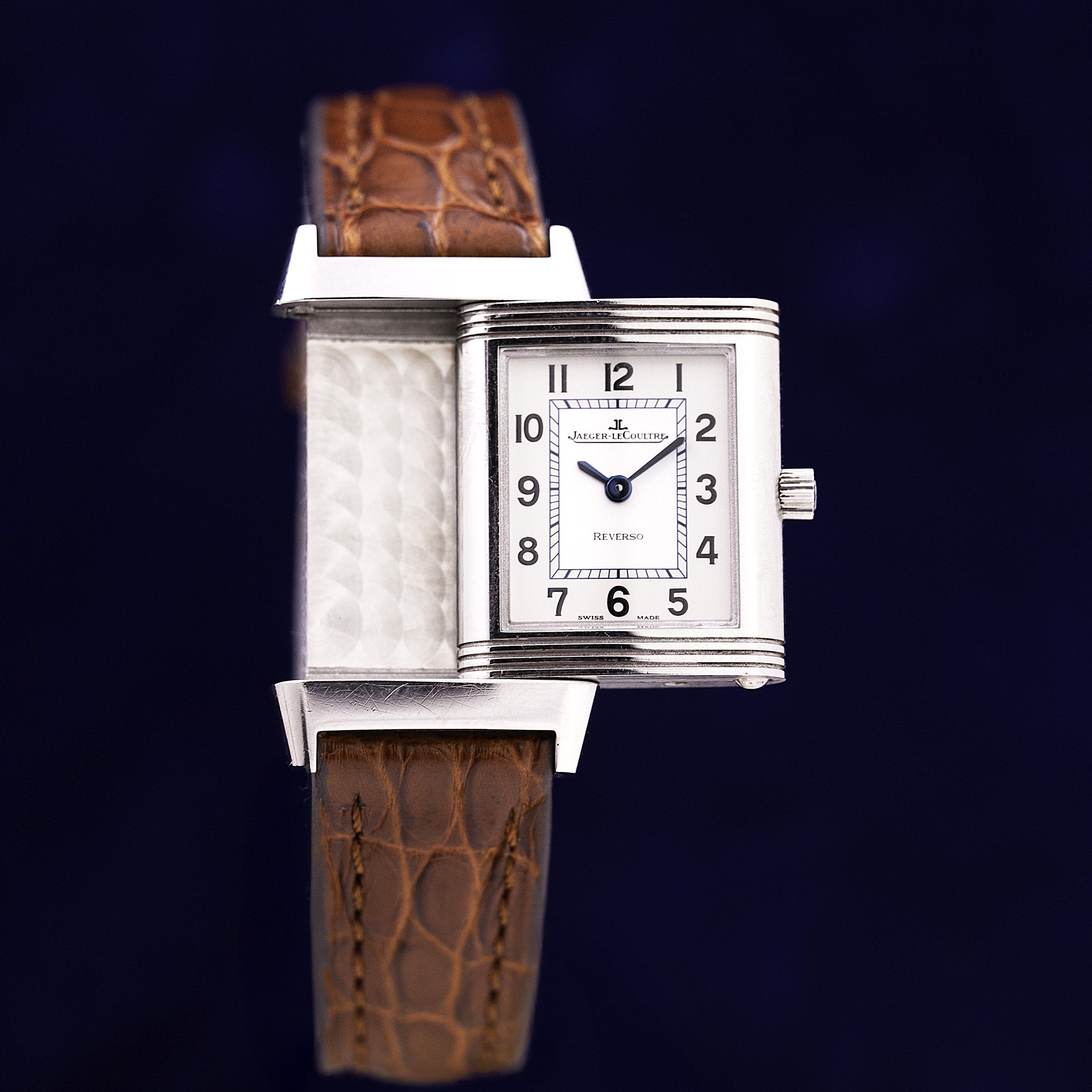 JAEGER-LECOULTRE REVERSO LADY MONO-FACE STEEL