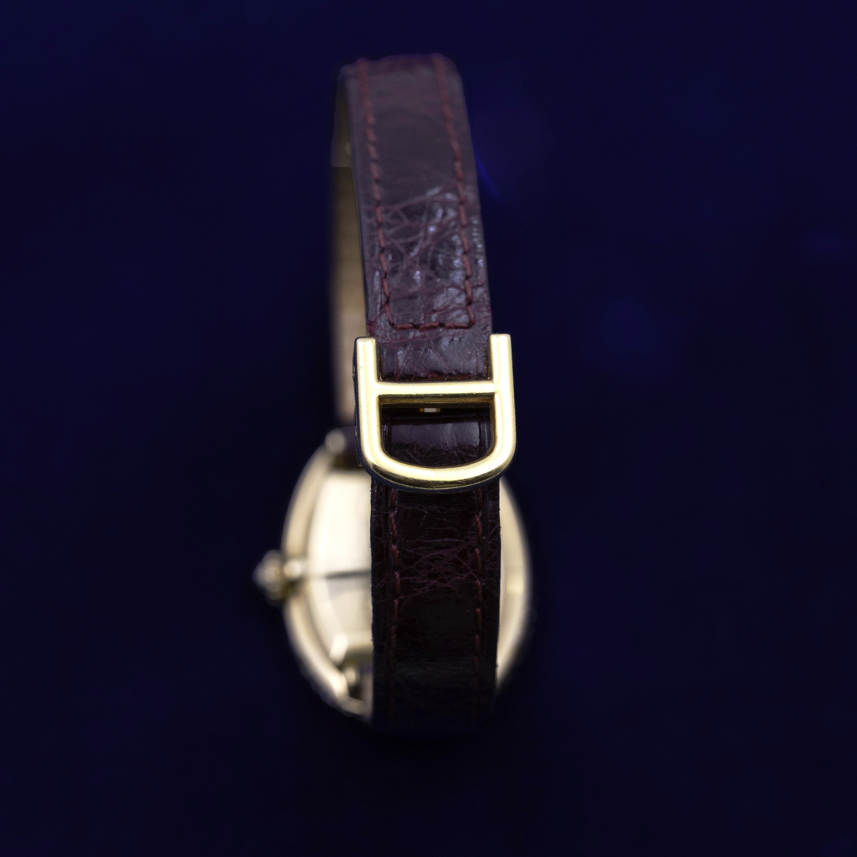CARTIER DOUBLE GODRON GOLD AND DIAMOND BAIGNOIRE
