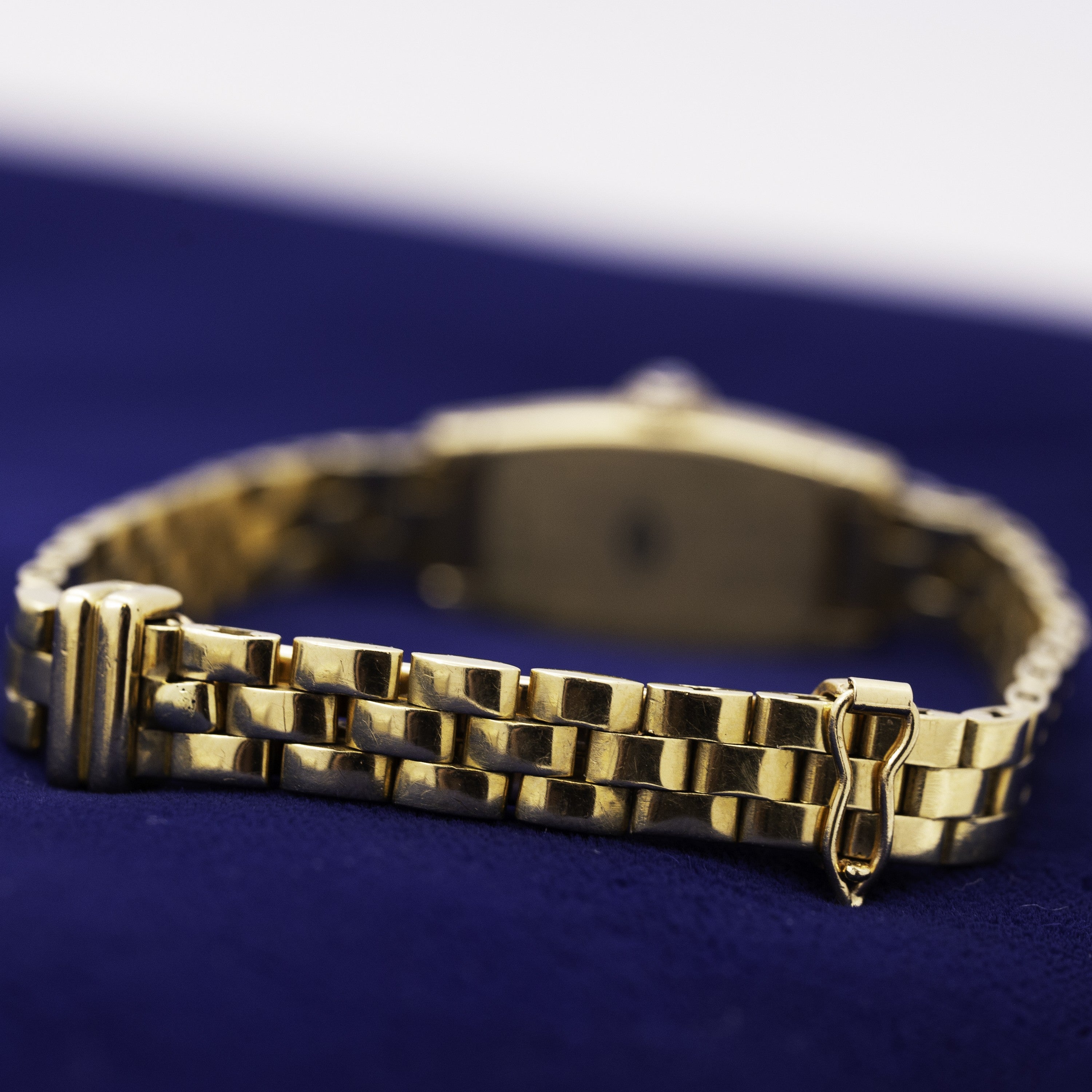 CARTIER LADY ART DECO GOLD AND DIAMONDS