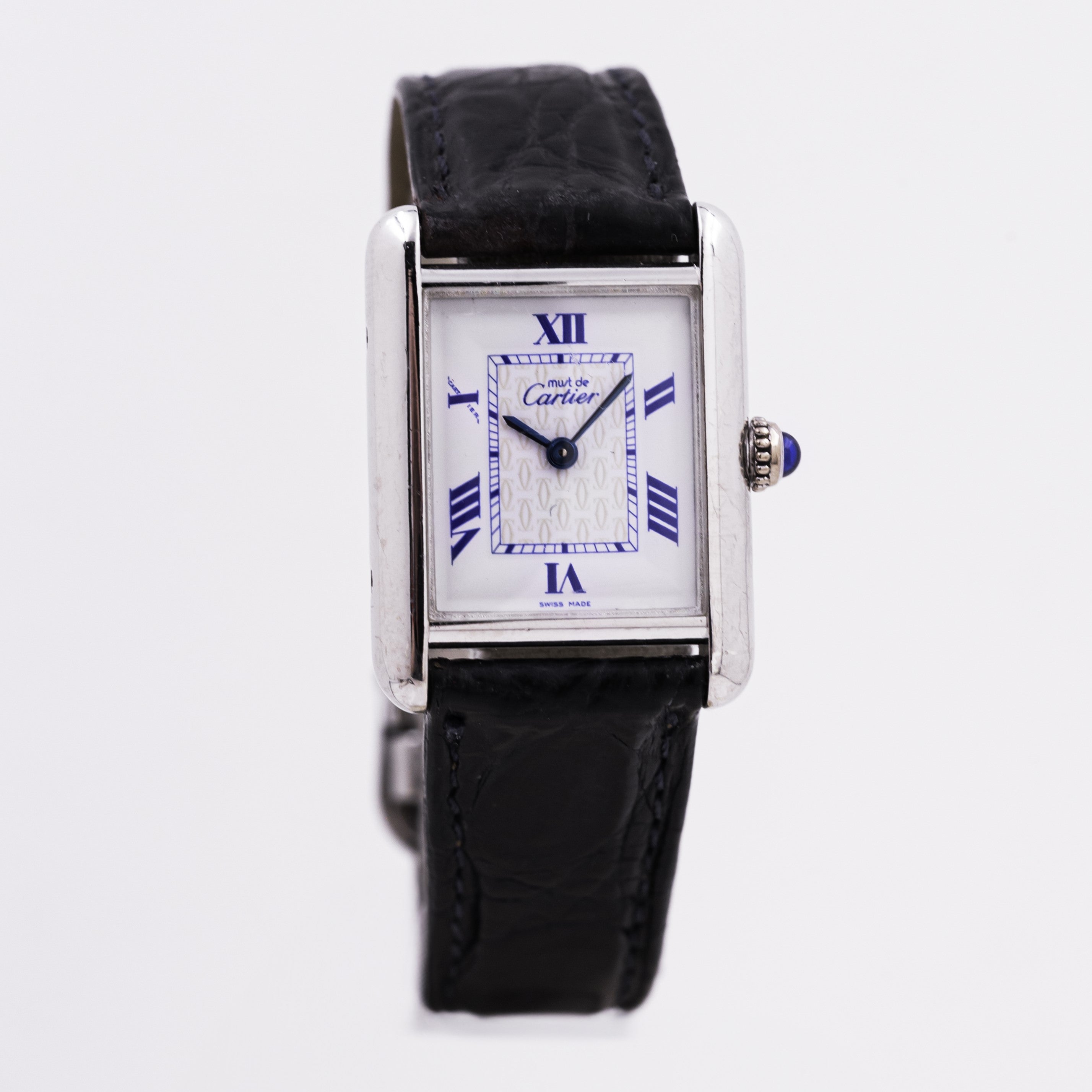 CARTIER TANK MUST LADY ARGENT