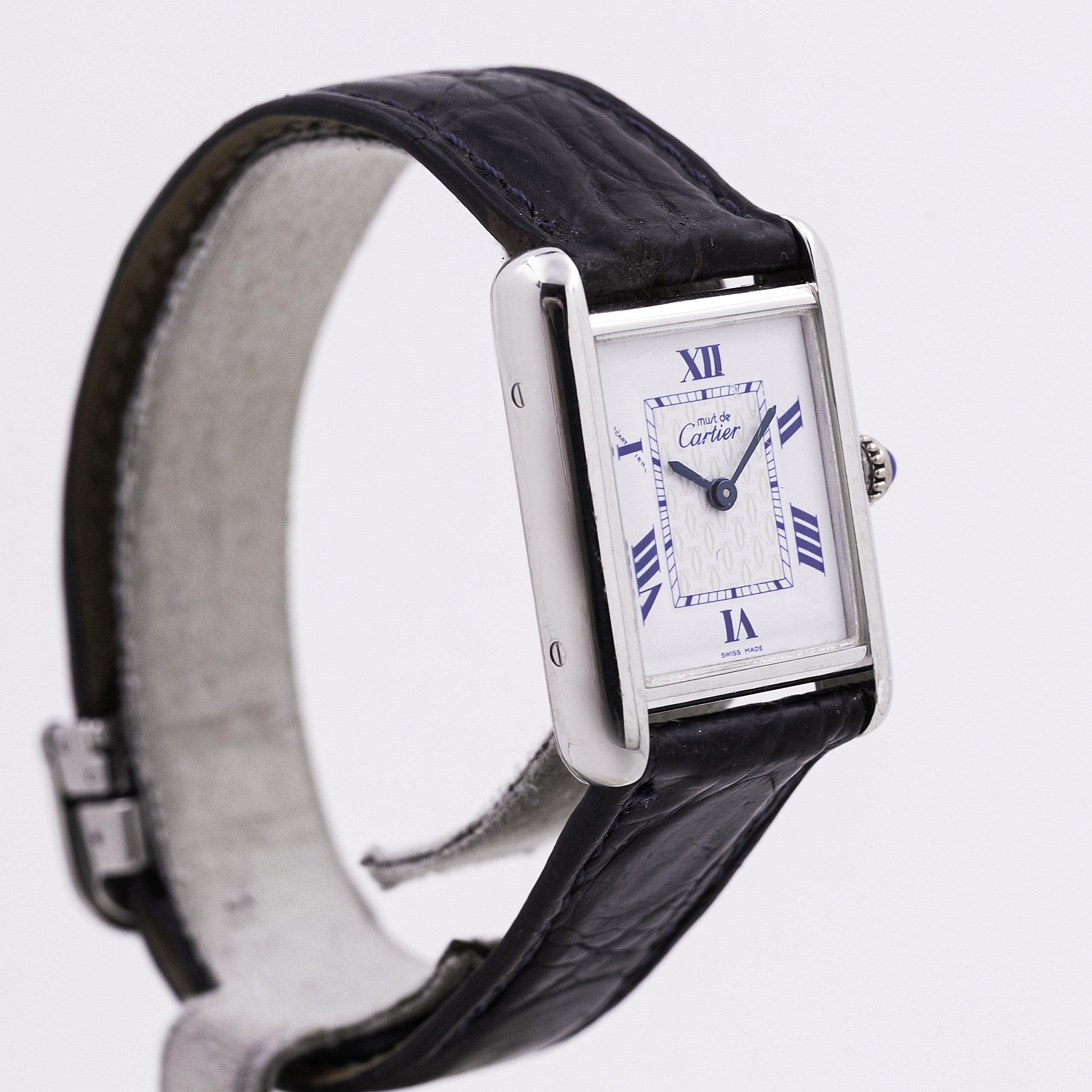 CARTIER TANK MUST LADY SILVER