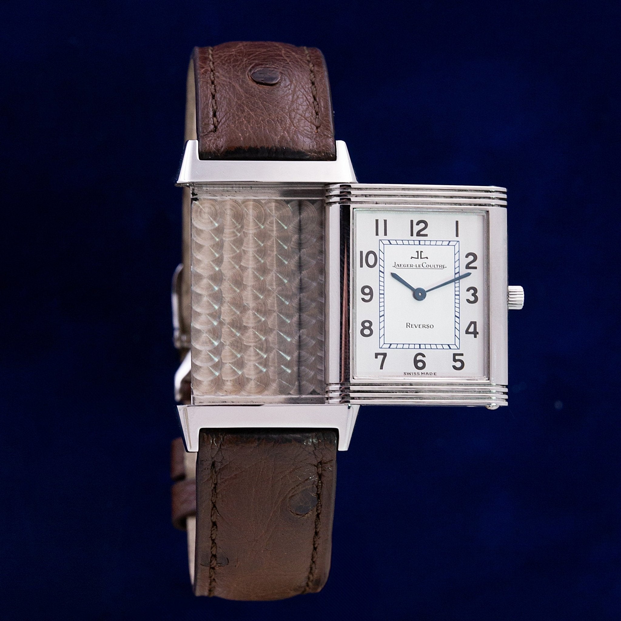 JAEGER - LECOULTRE REVERSO CLASSIQUE MONOFACE - montre vintage - Contre - Temps Paris