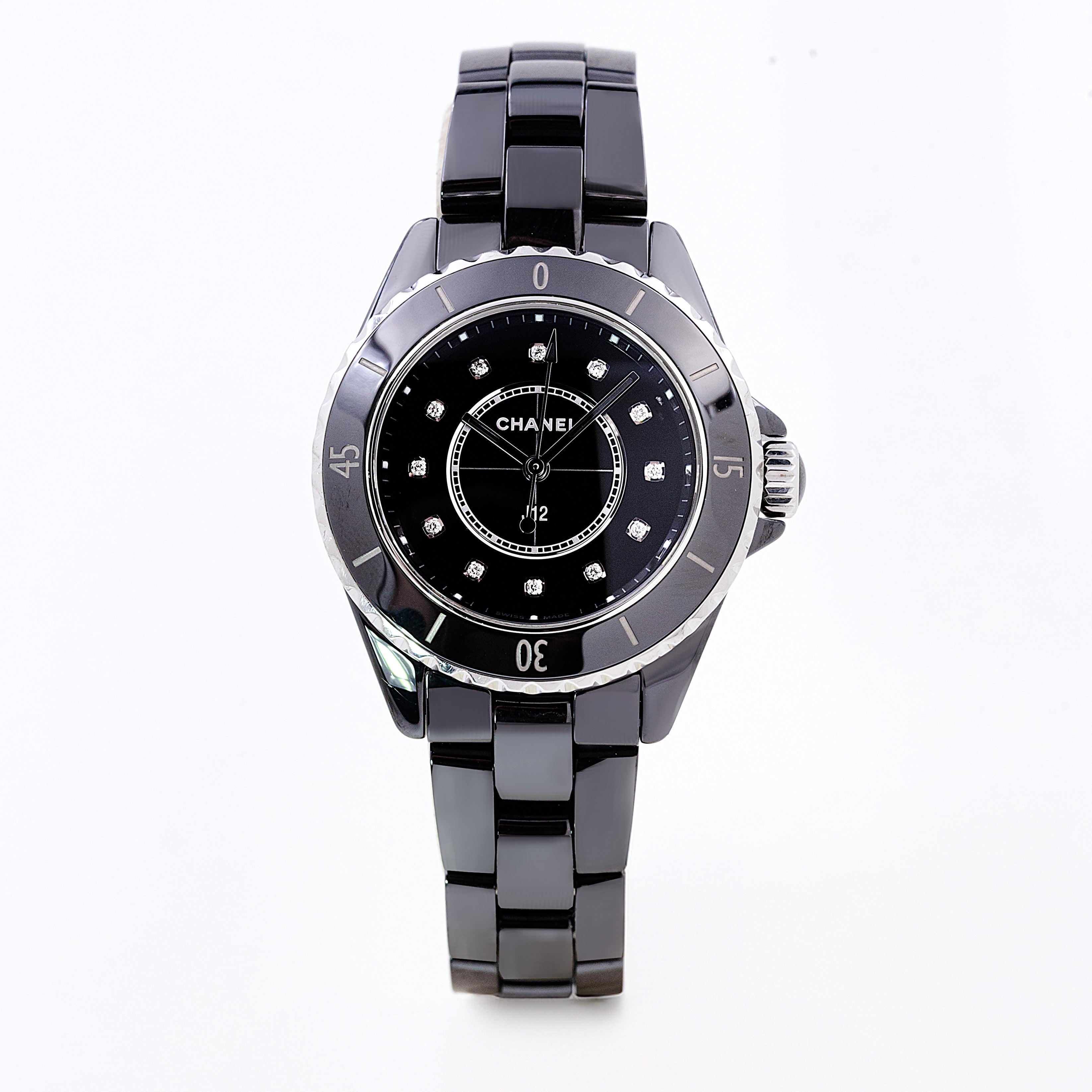 CHANEL J12 WOMEN DIAMOND INDEXES