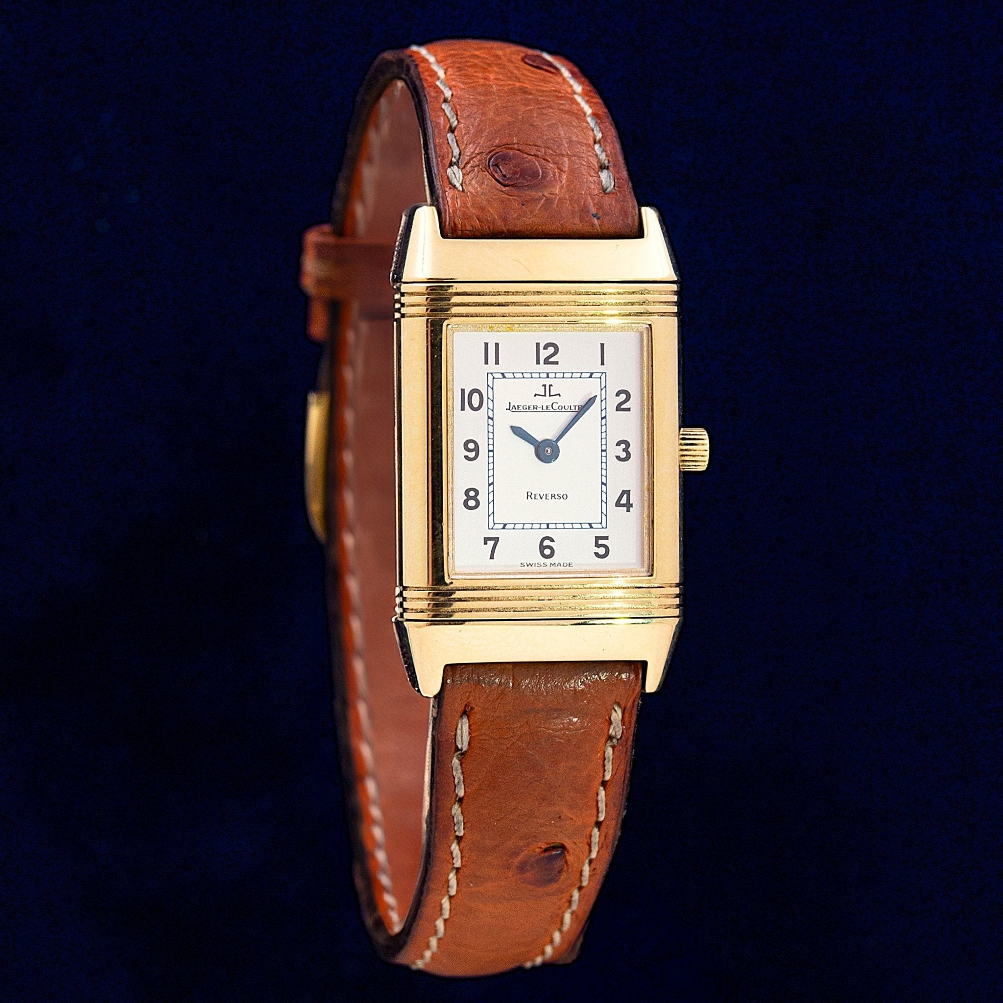 JAEGER-LECOULTRE REVERSO LADY MONOFACE OR - montre vintage - Contre-Temps Paris