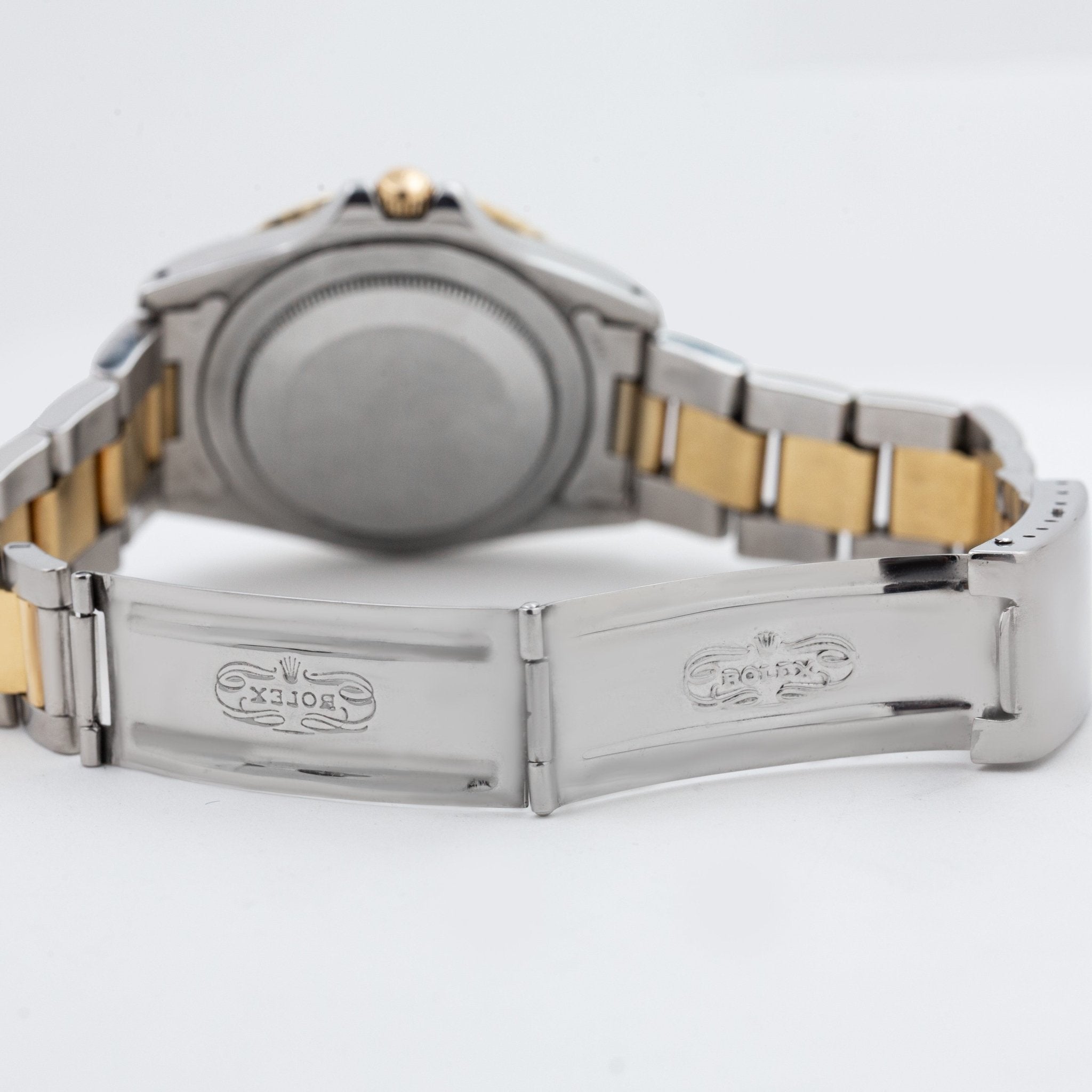 ROLEX GMT MASTER BICOLORE REF 16753 - montre vintage - Contre - Temps Paris