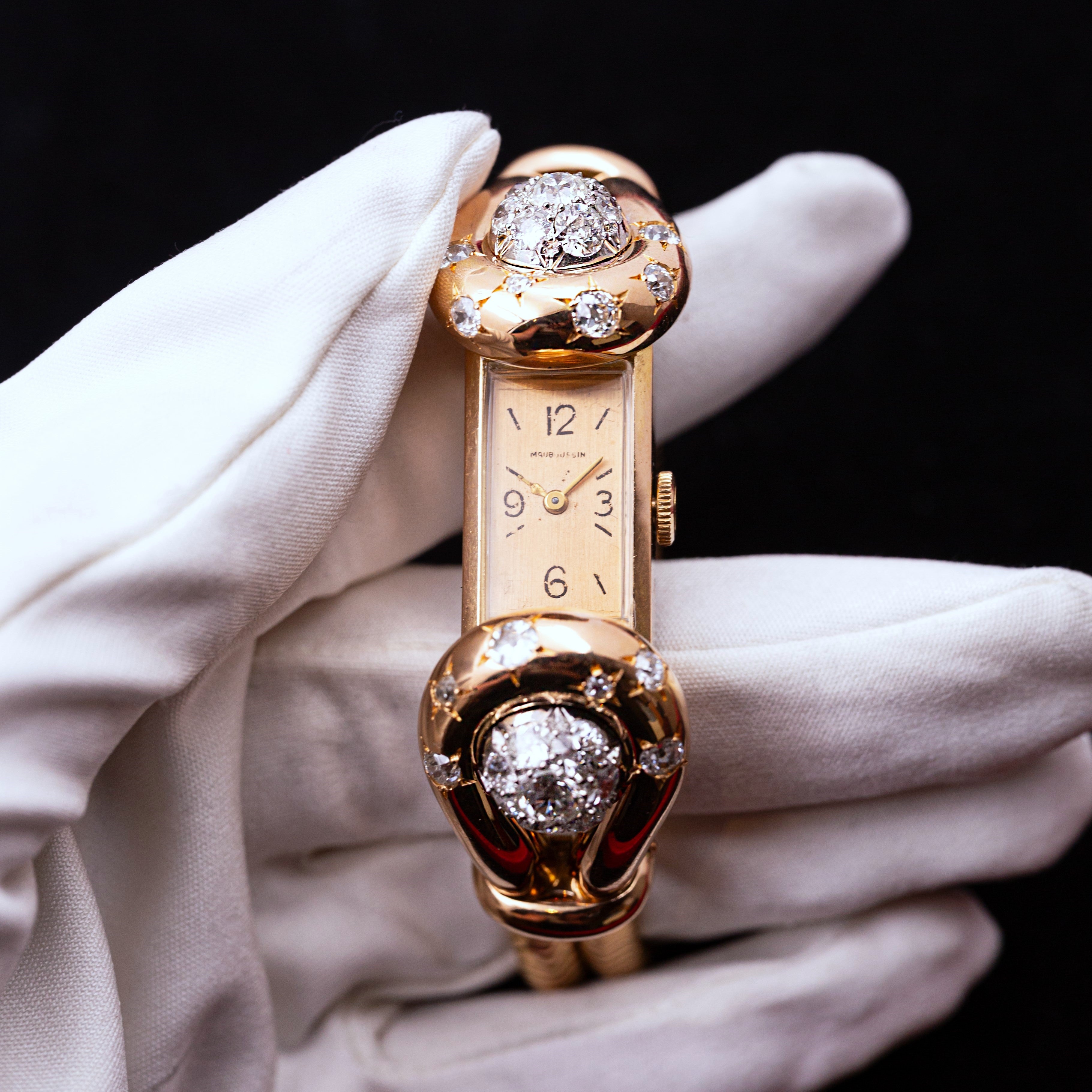 MAUBOUSSIN HIGH JEWELRY GOLD AND DIAMONDS