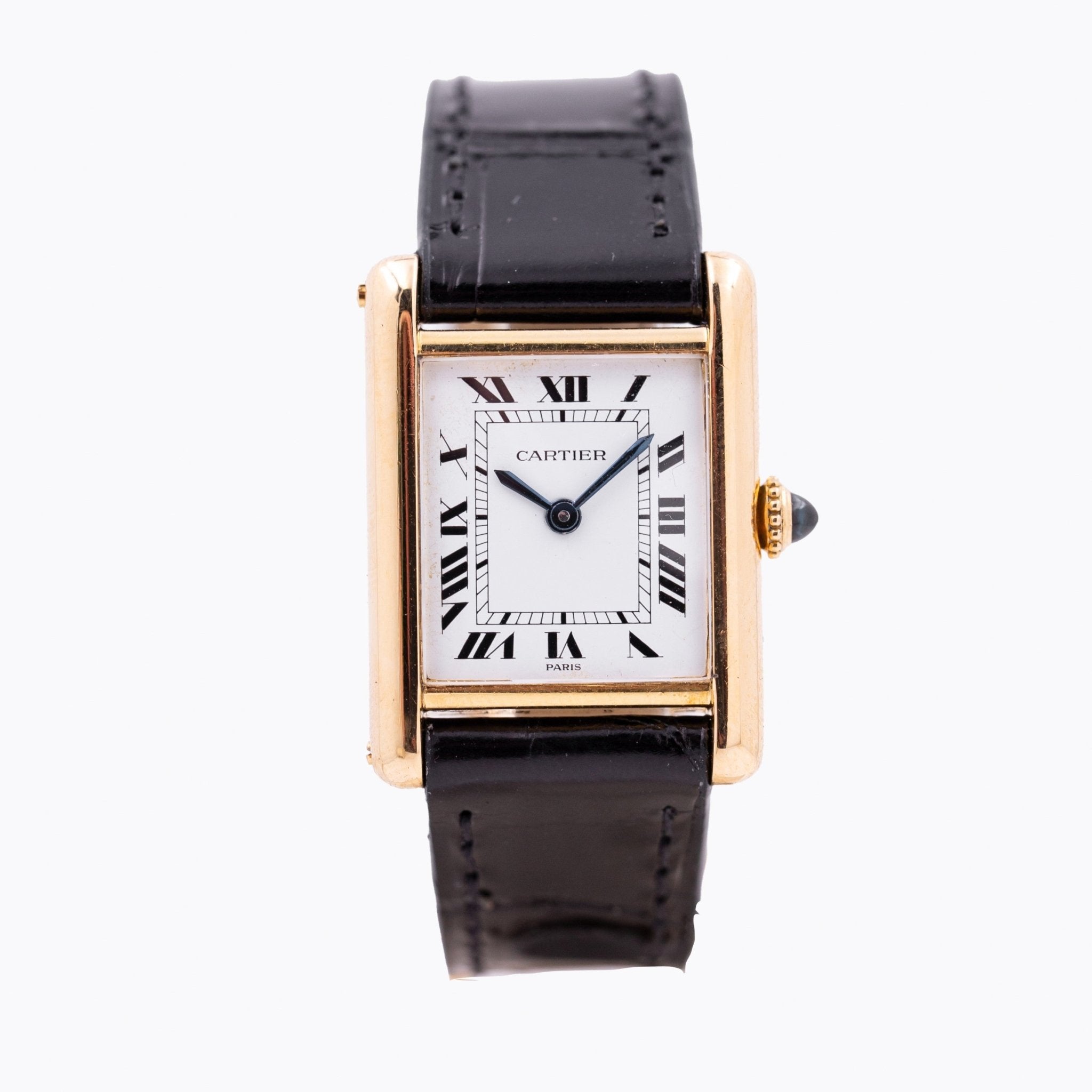 CARTIER TANK LOUIS CARTIER FEMME OR - montre vintage - Contre - Temps Paris
